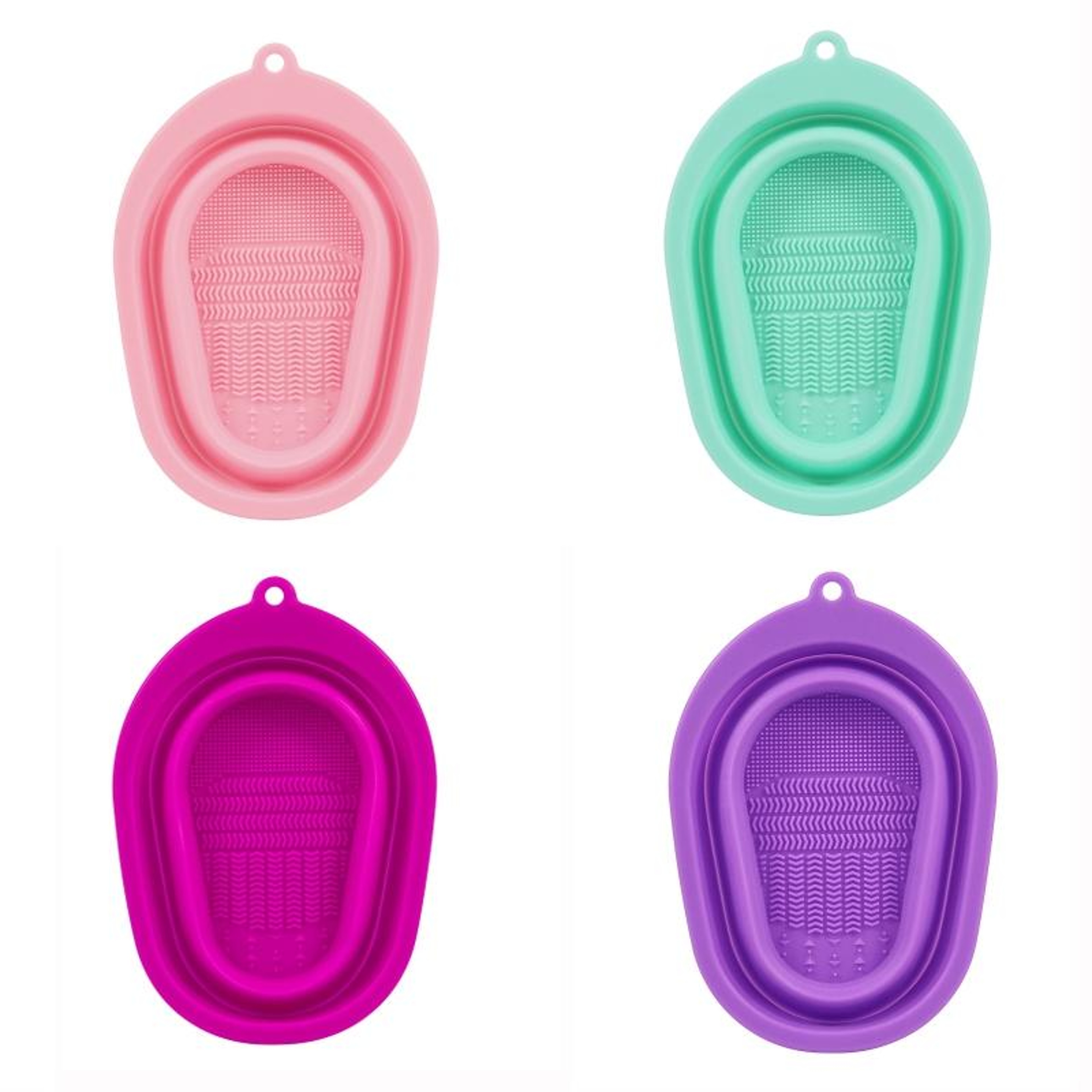 Silicone Makeup Brush Cleaner Pad Reusable Brush Cleaning Mat For Makeup Brushes And Sponges 1