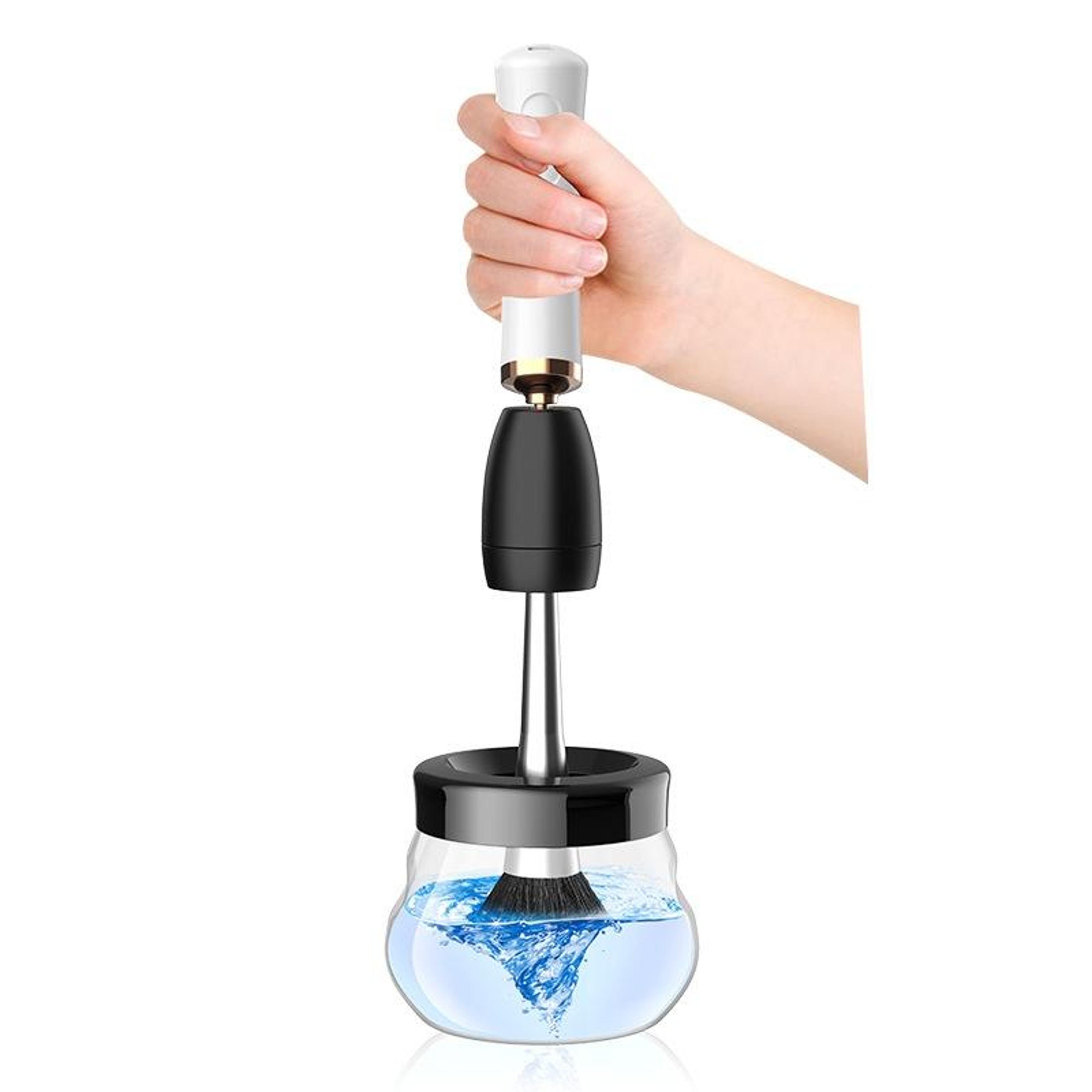 Electric Makeup Brush Cleaner USB Rechargeable Automatic Brush Cleaning Machine with Fast Drying – view 6