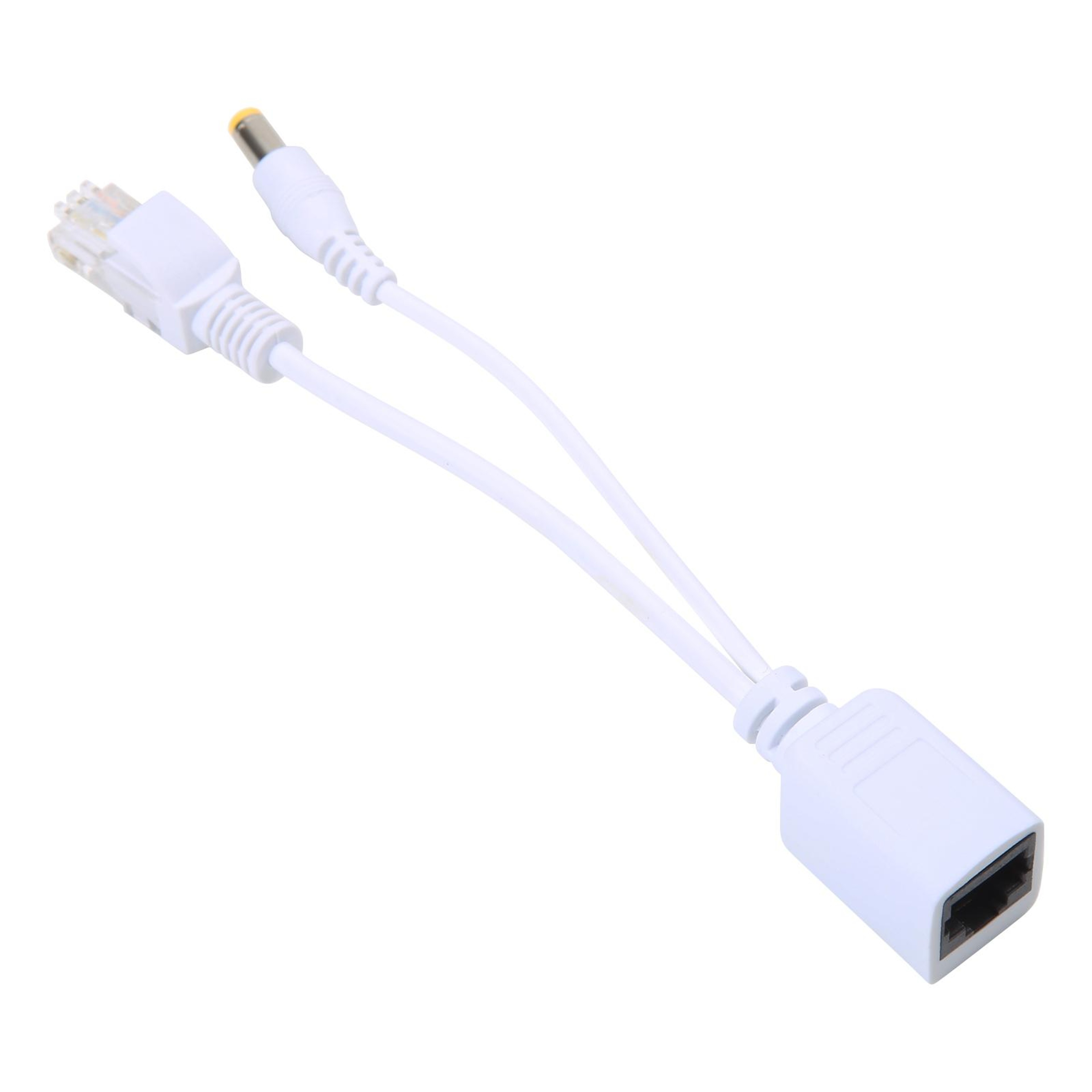 RJ45 PoE Injector Splitter Cable With DC Jack For IP Camera Router And Network Devices 1
