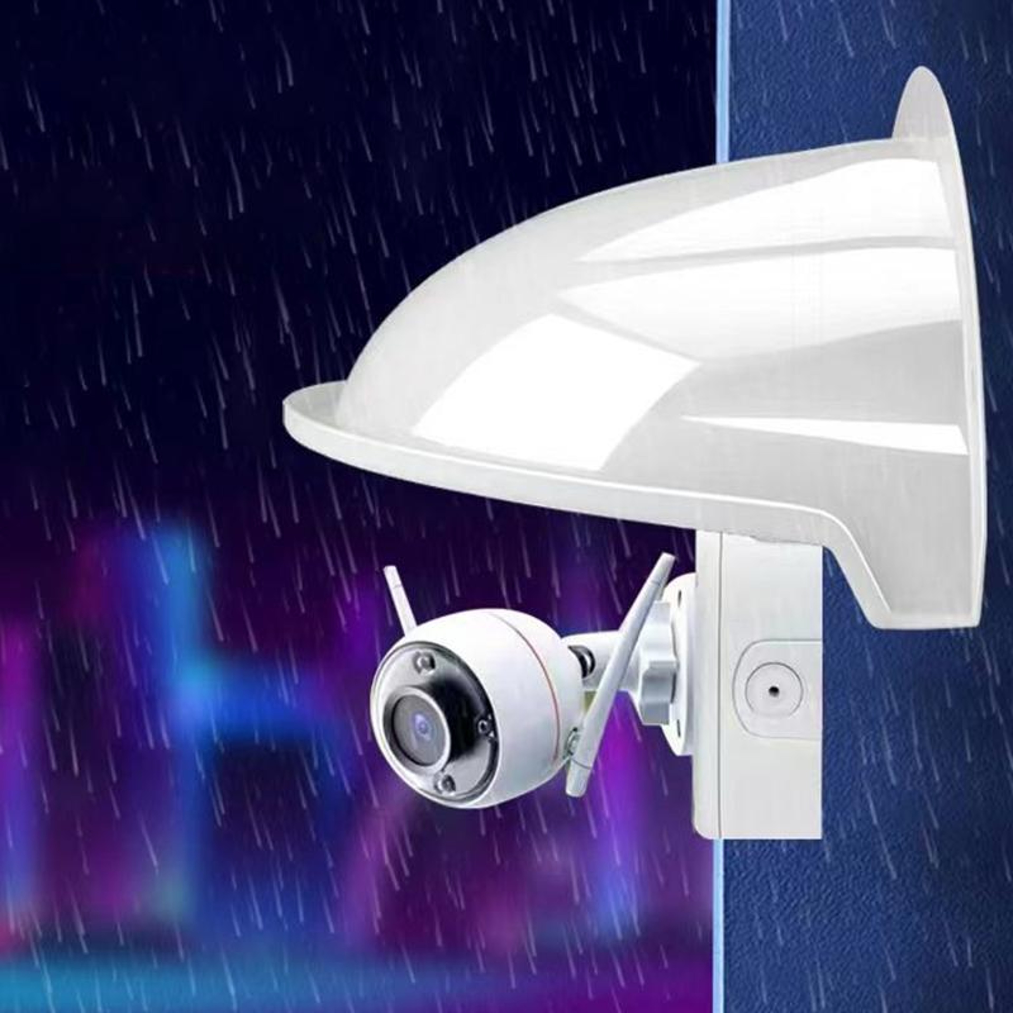 Outdoor Security Camera Cover Weatherproof Camera Rain Shield Sunshade Protector – view 5