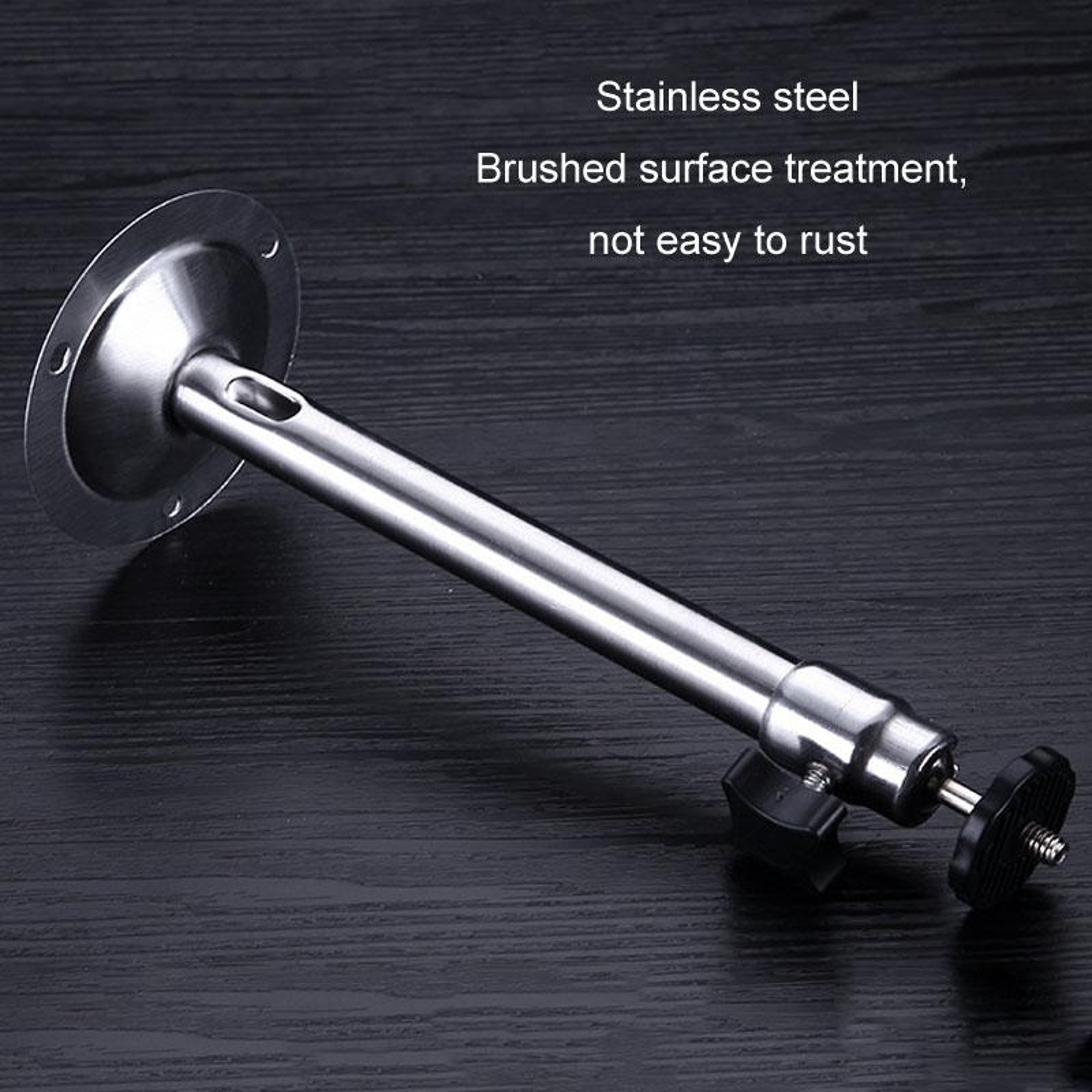 Universal Security Camera Mount Degree Stainless Steel Camera Mount Adjustable CCTV Camera Bracket 2