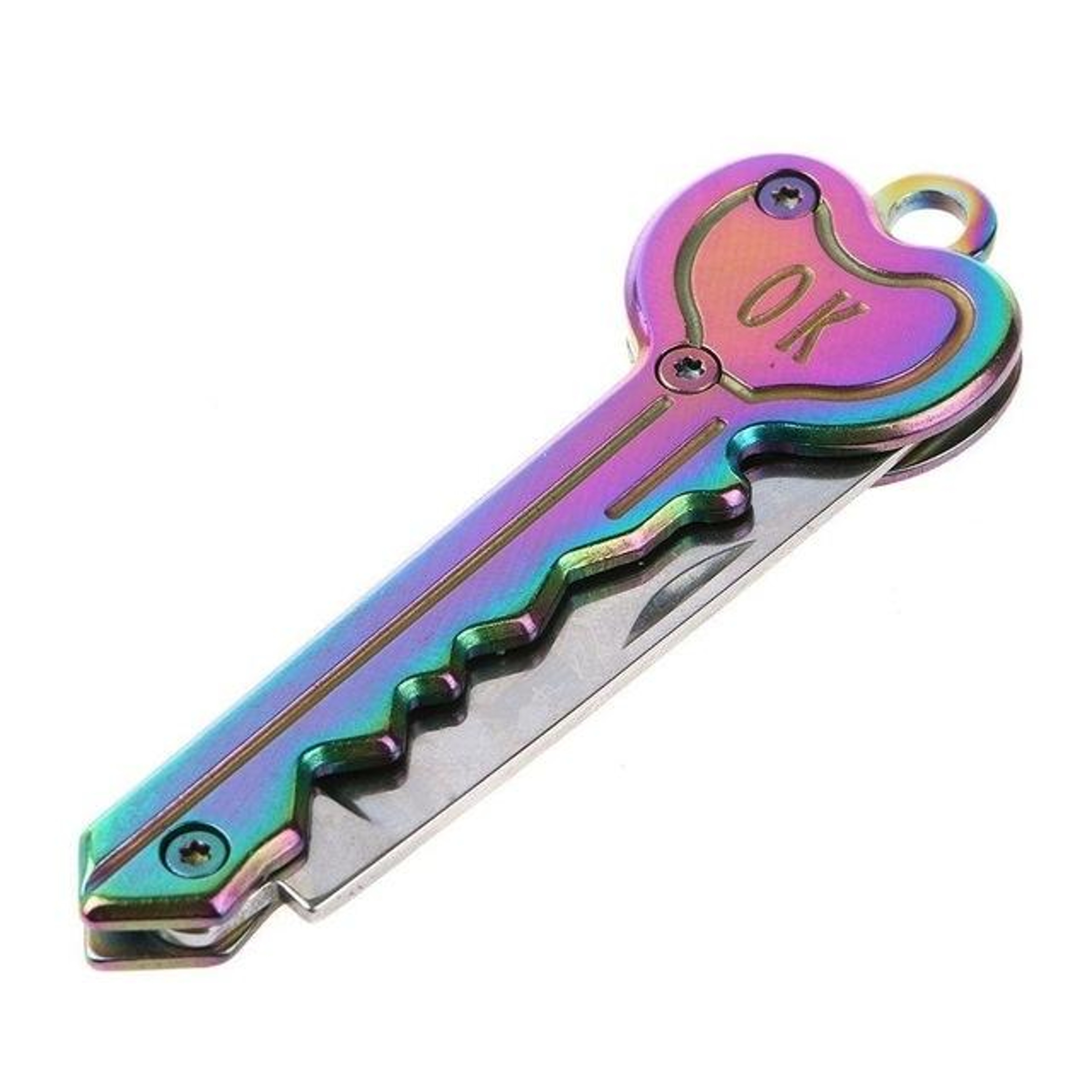 Compact Keychain Knife Mini Pocket EDC Folding Tool For Camping Hiking And Everyday Carry 7