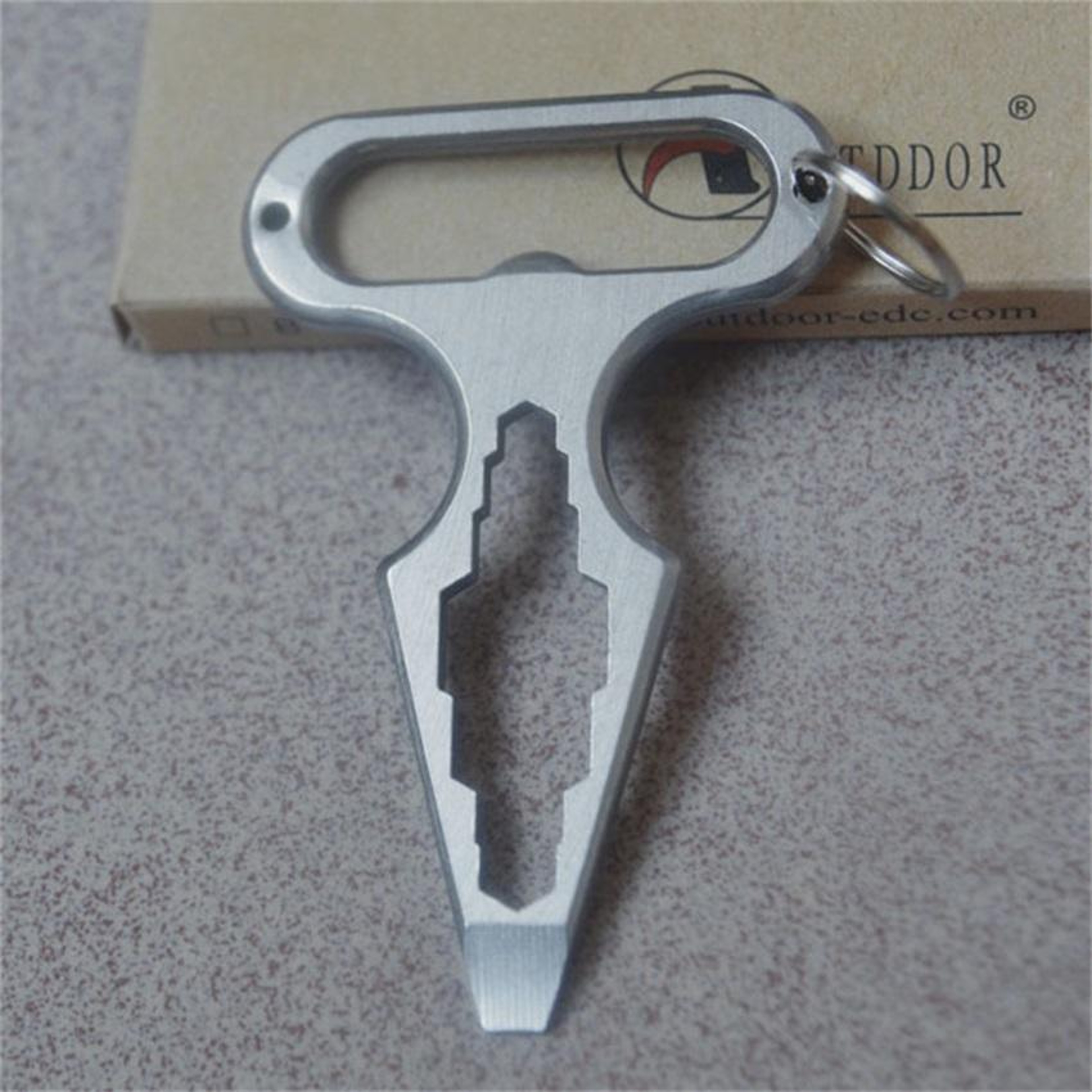 Mini EDC Tool Stainless Steel Pocket Multitool for Everyday Carry and Outdoor Use – view 2