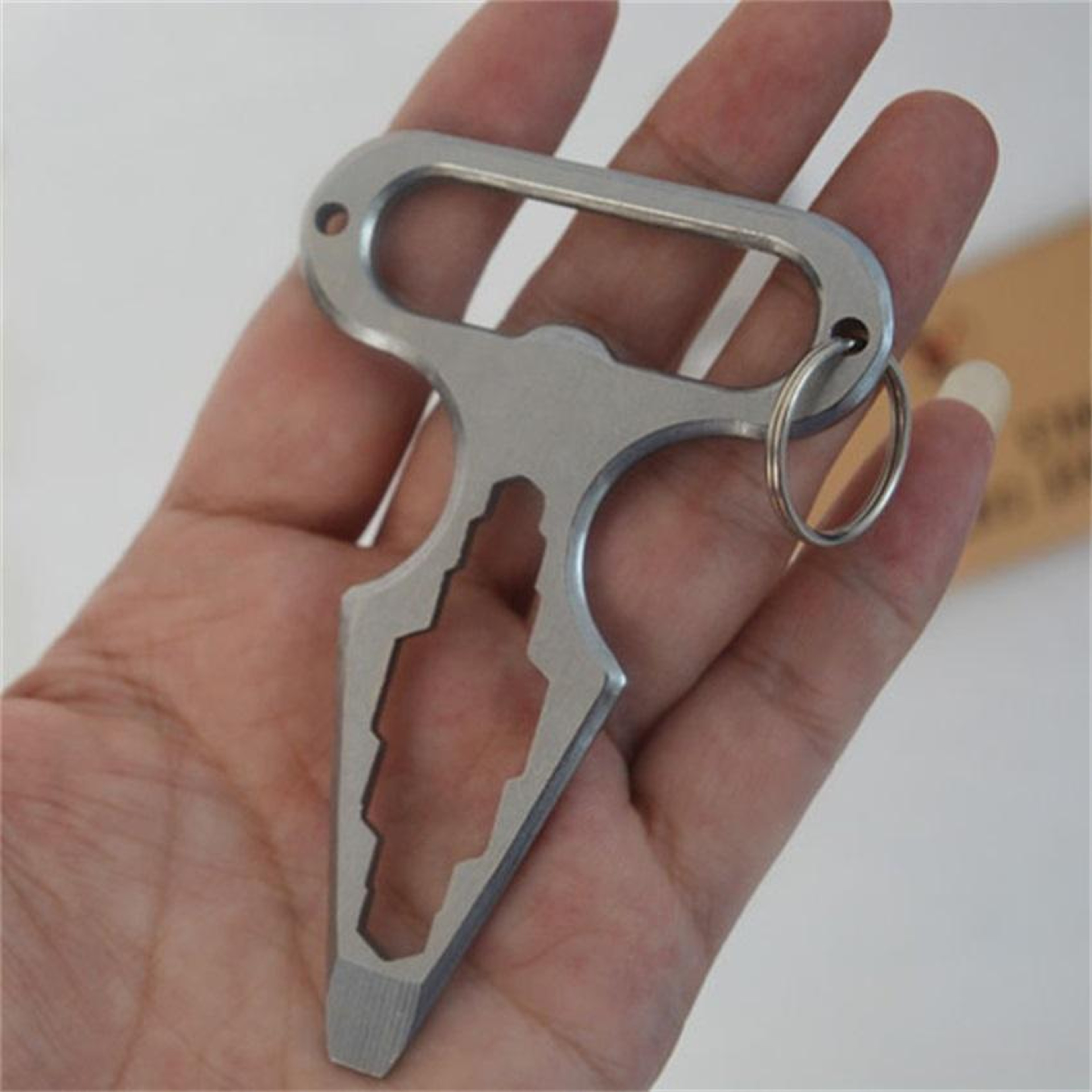 Mini EDC Tool Stainless Steel Pocket Multitool for Everyday Carry and Outdoor Use – view 3