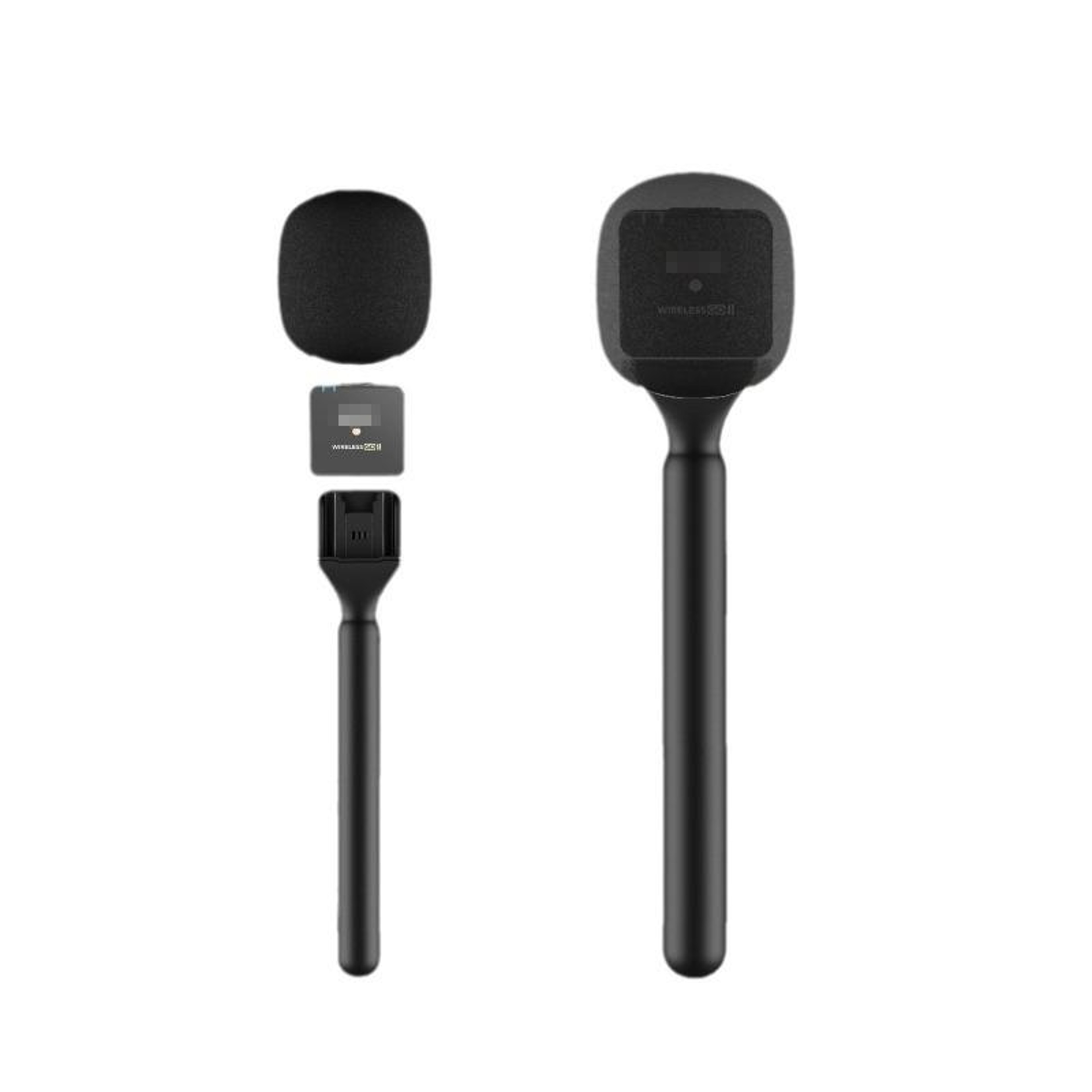 Mic Handle Wireless Microphone Interview Handle For Rode Wireless GO And Relacart 7