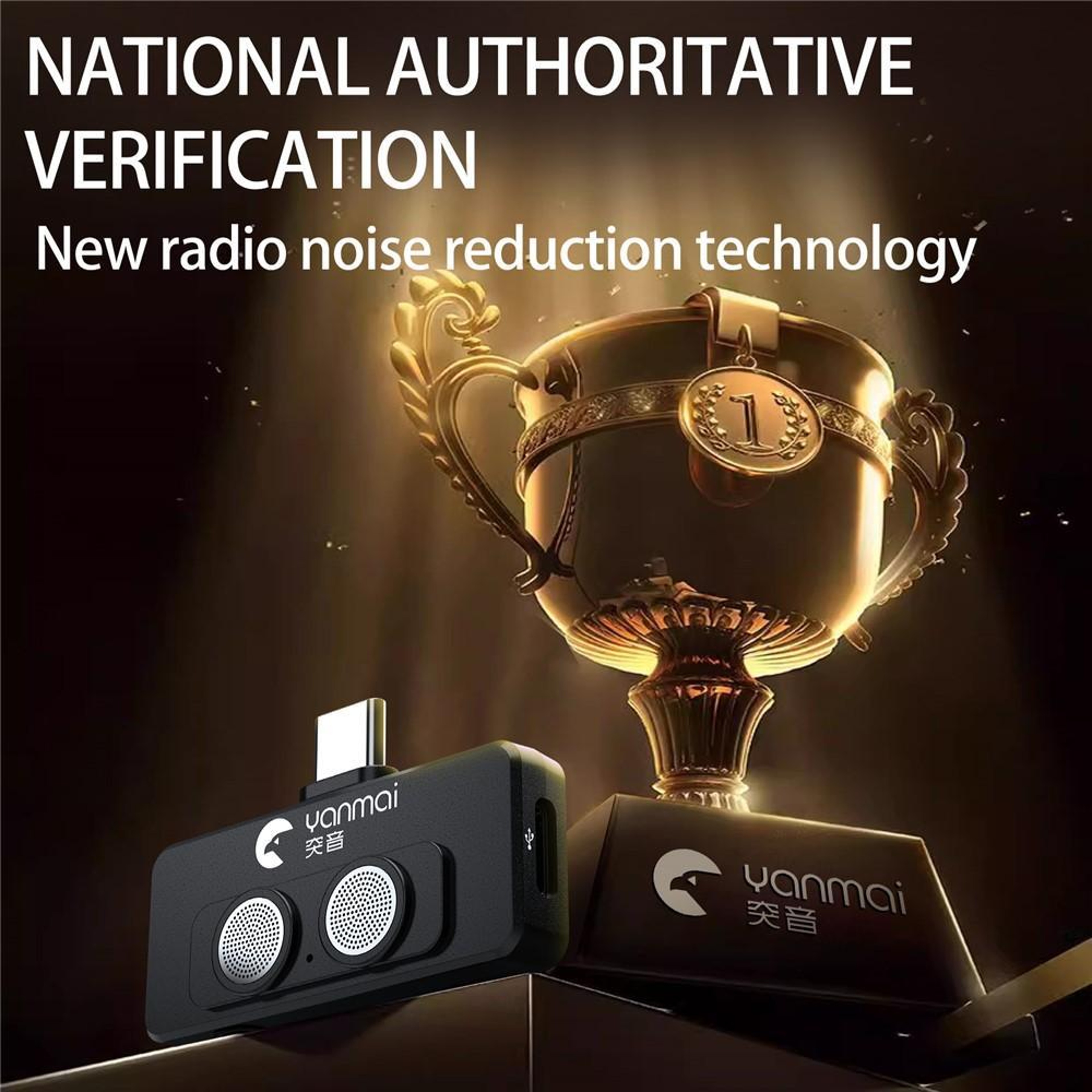 USBC Mini Microphone Noise Reduction Vlogging Microphone For Recording 12
