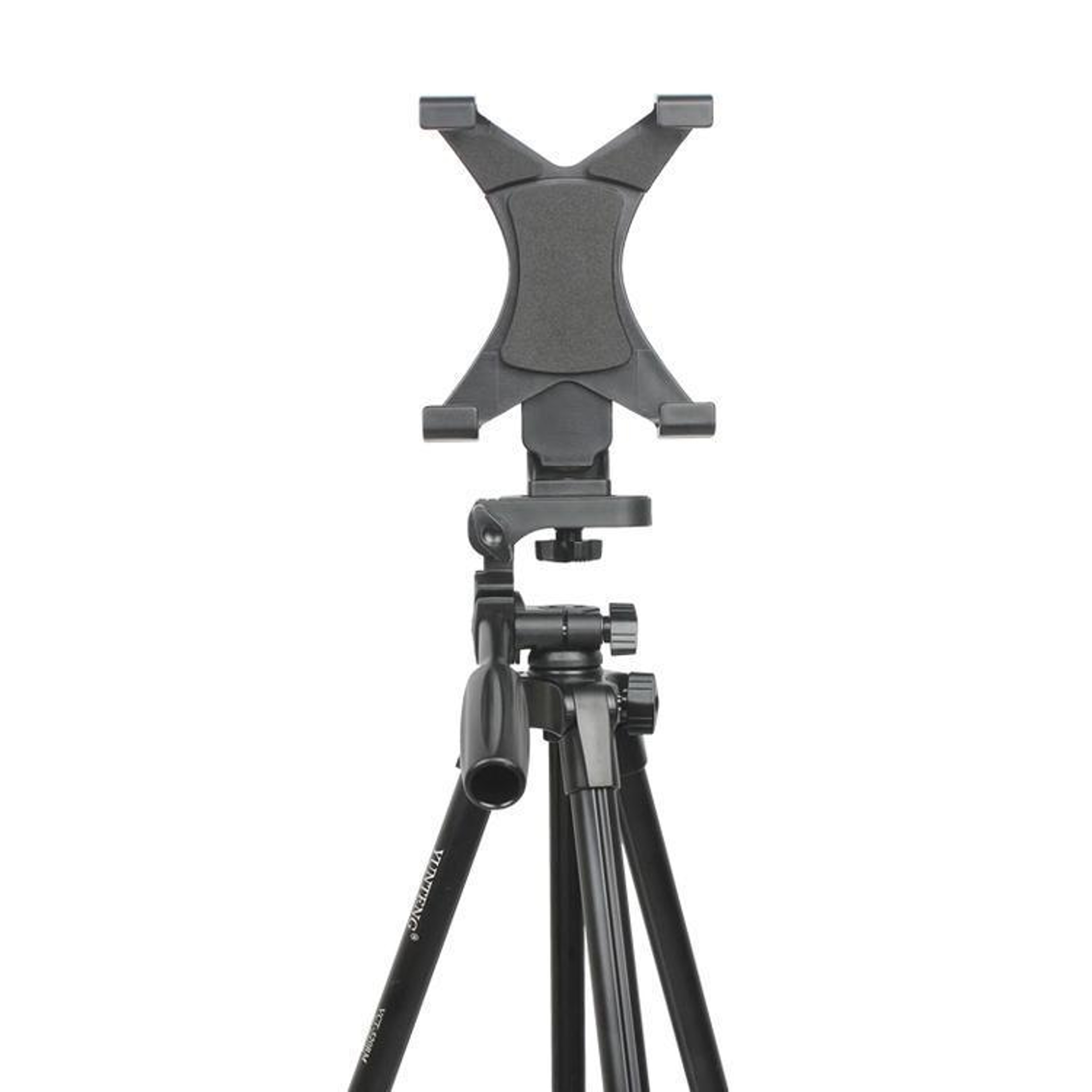 Tablet Tripod Mount Universal Tablet Holder Clamp for Phones and Tablets – view 2