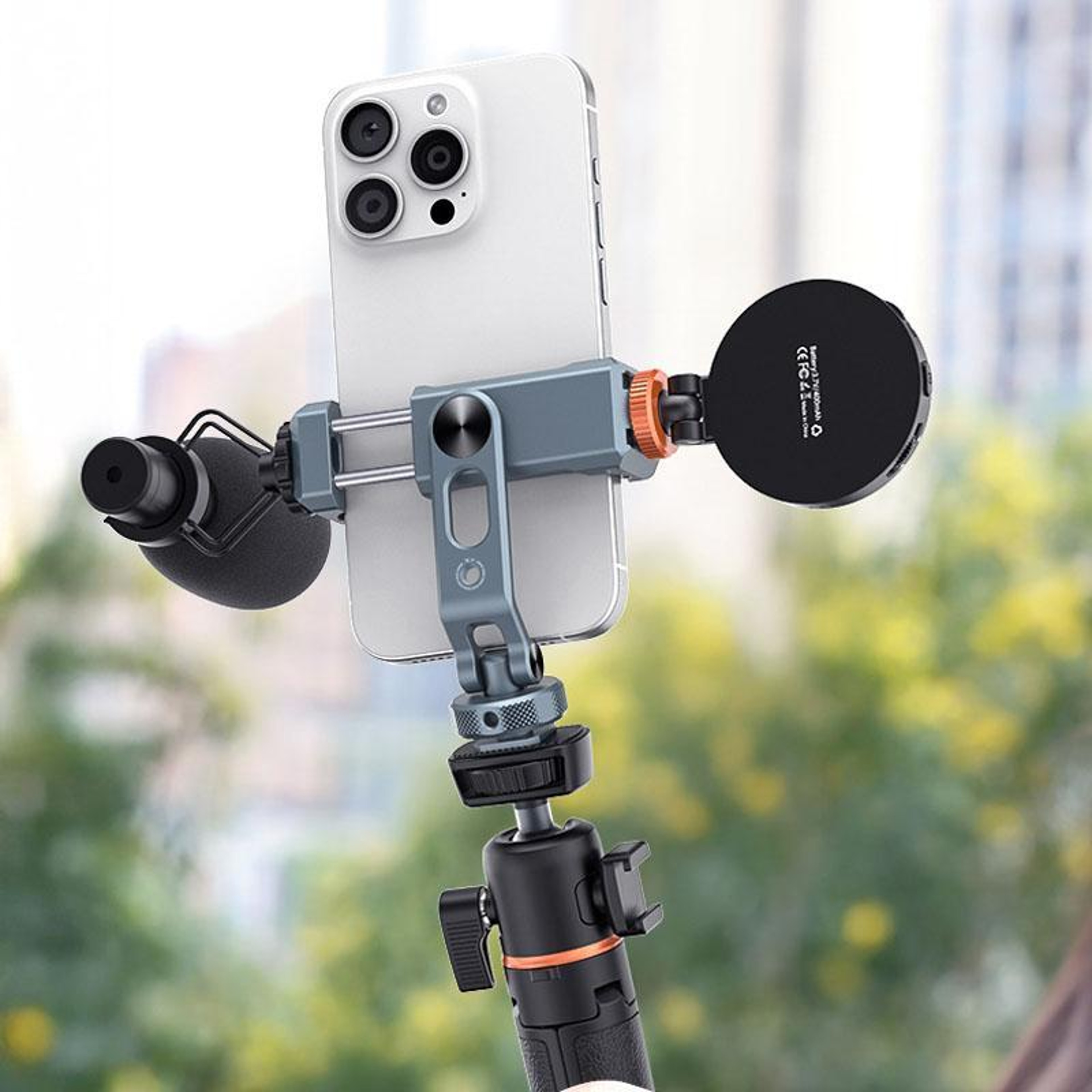 Phone Mount Aluminum Cold Shoe Mount For Smartphone Tripod And Camera Rig 2