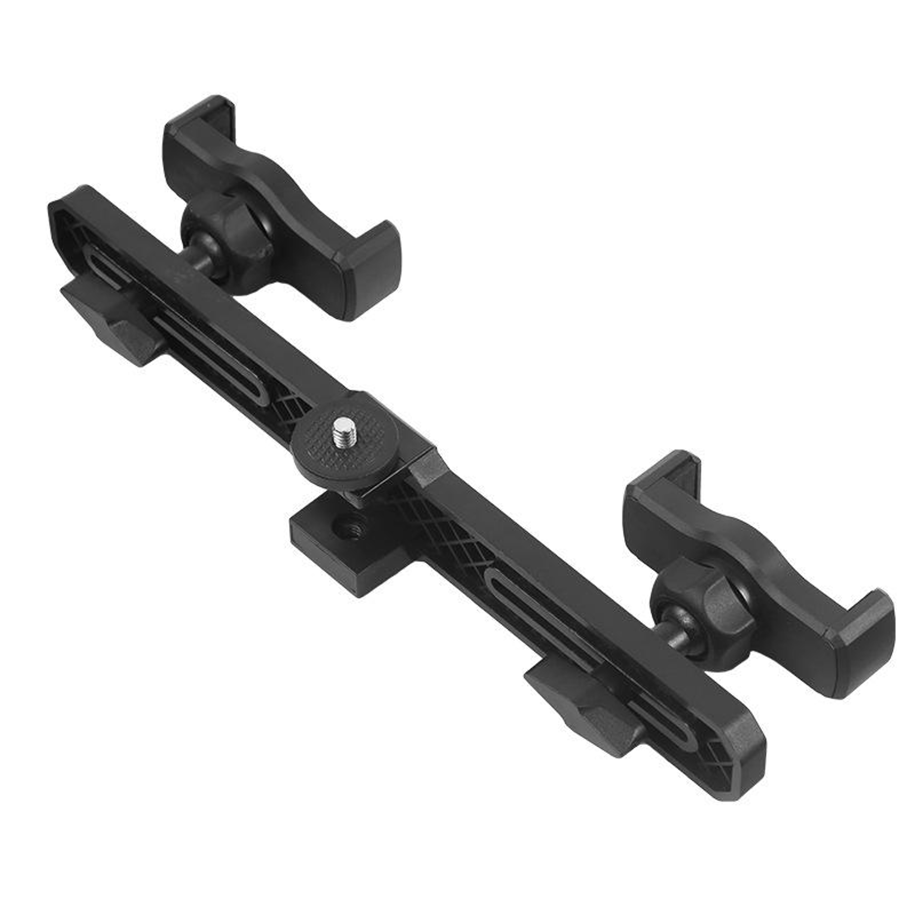 Universal Dual Phone Mount Rotating Live Streaming Phone Holder With Adjustable Camera Bracket 1