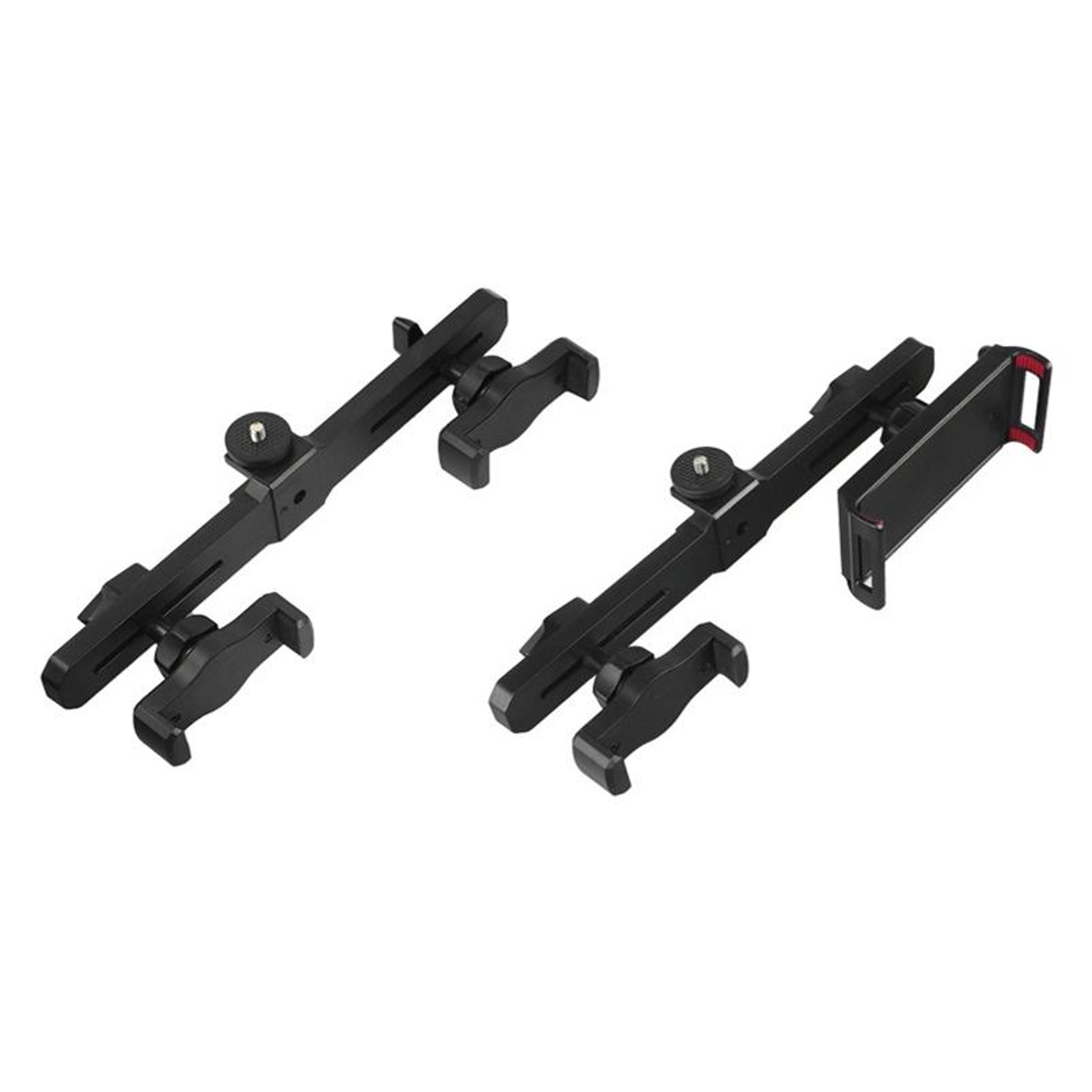 Universal Dual Phone Mount Rotating Live Streaming Phone Holder With Adjustable Camera Bracket 3