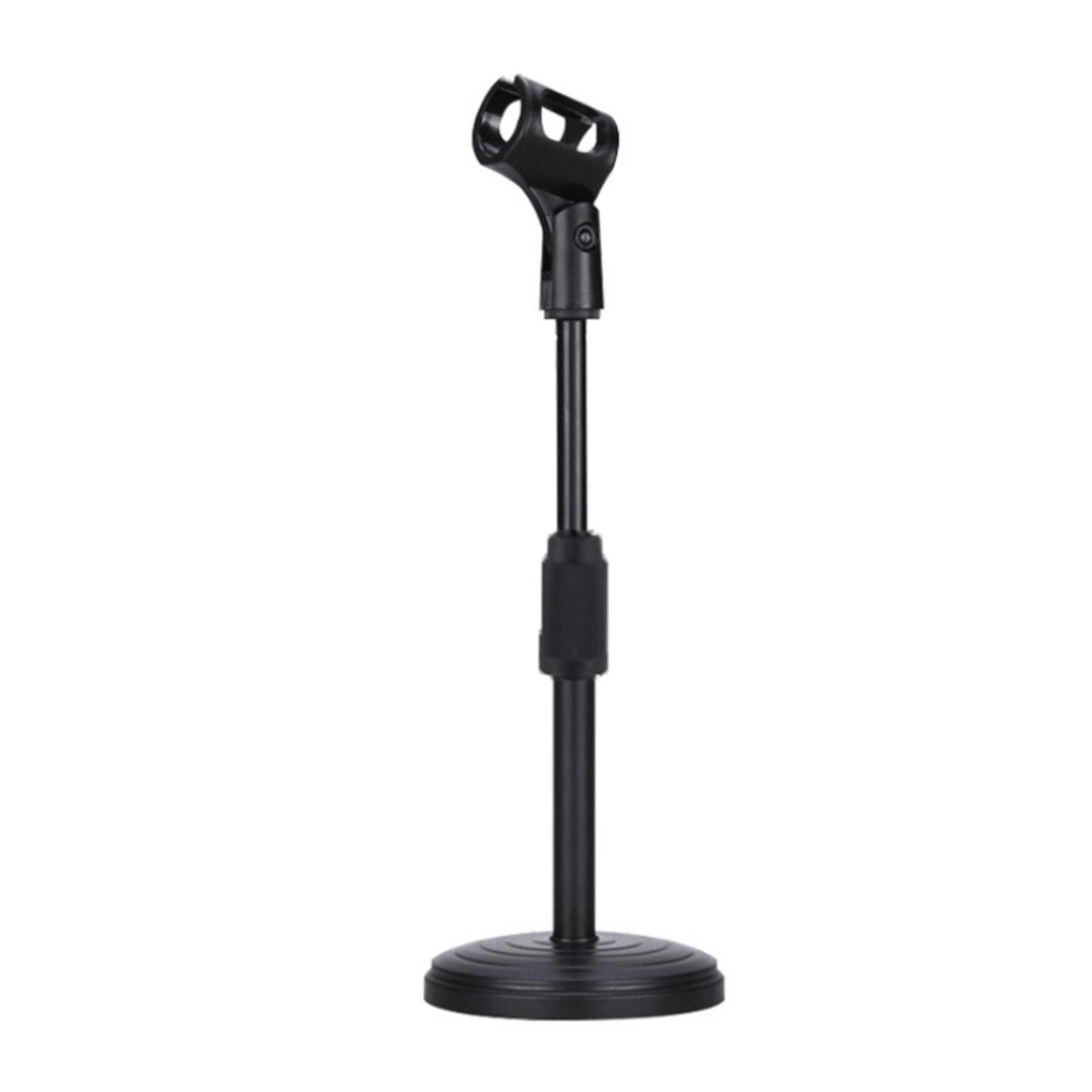 Adjustable Desktop Microphone Stand Heavy Duty Mic Stand For Streaming Podcast Recording 7