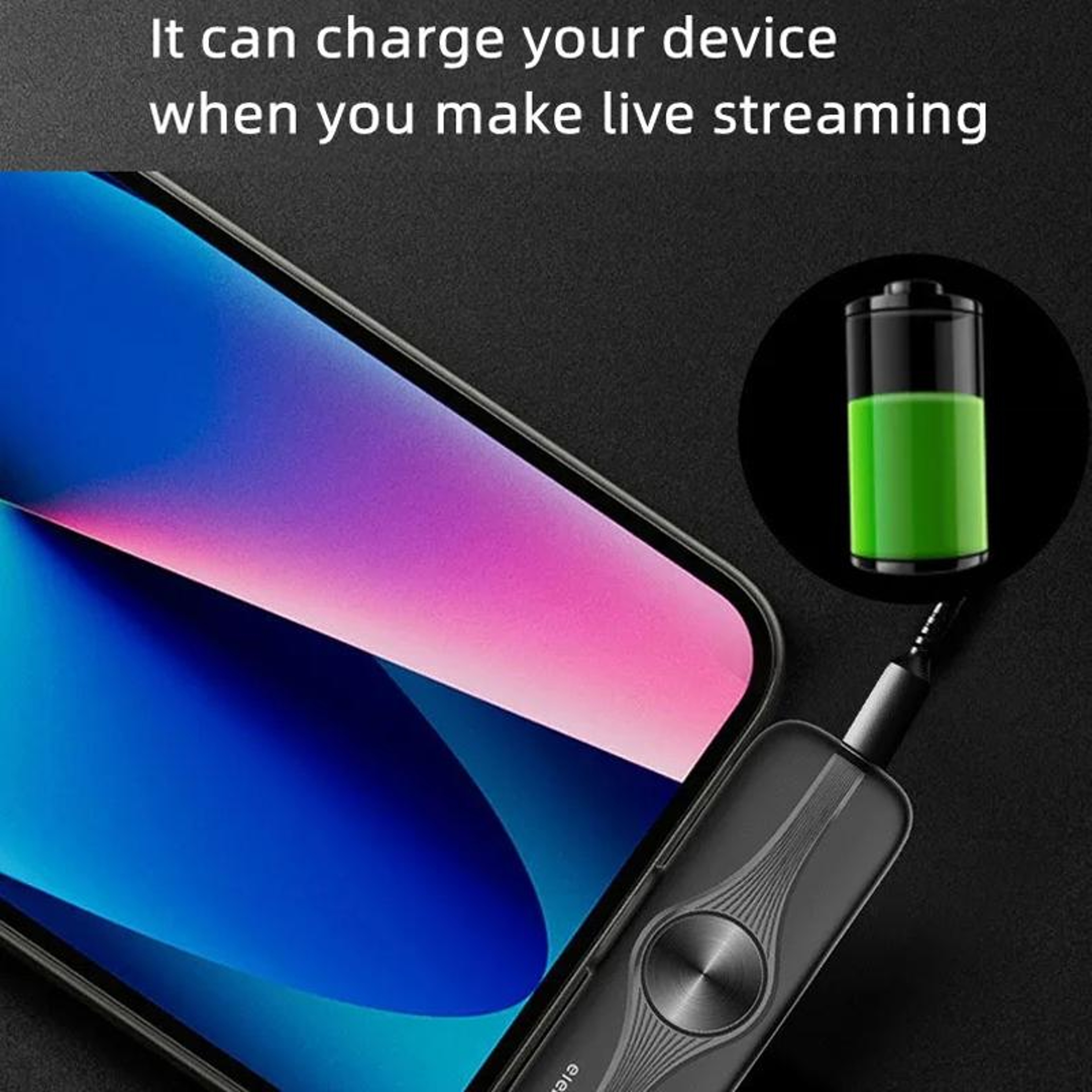 Elebest Wireless Lavalier Microphone Clip On Mic for Vlogging Interviews and Content Creation – view 9