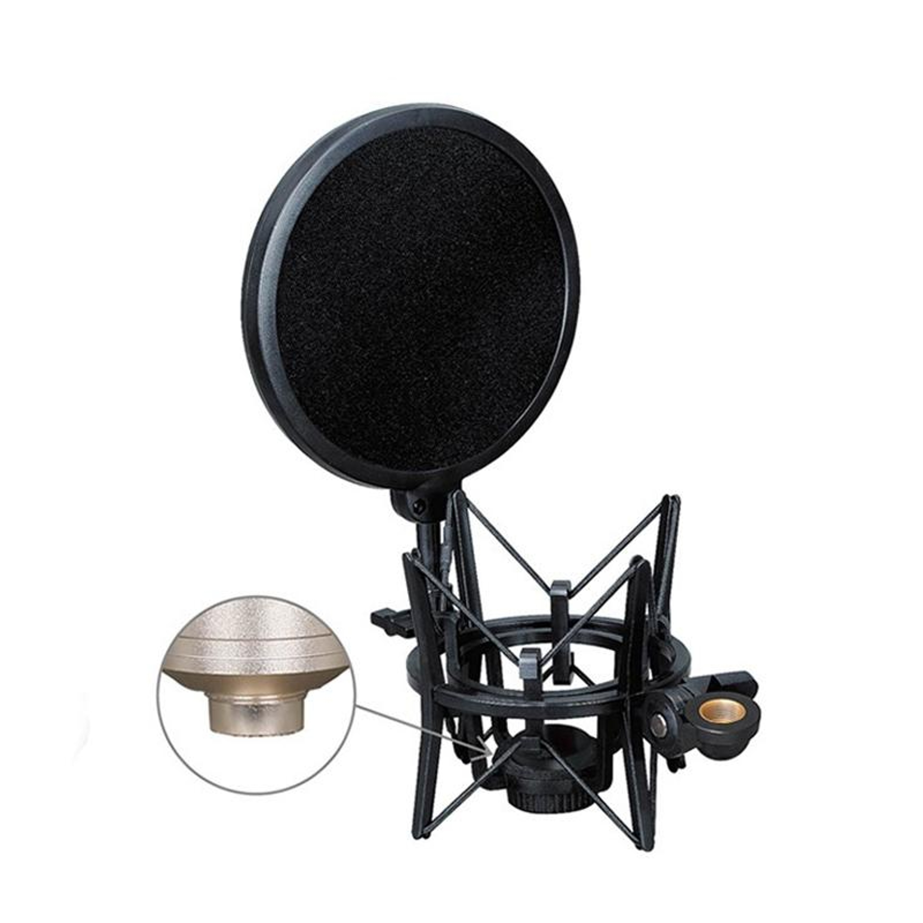 Microphone Shock Mount ABS Shockproof Microphone Holder For Recording Streaming And Podcasting 6