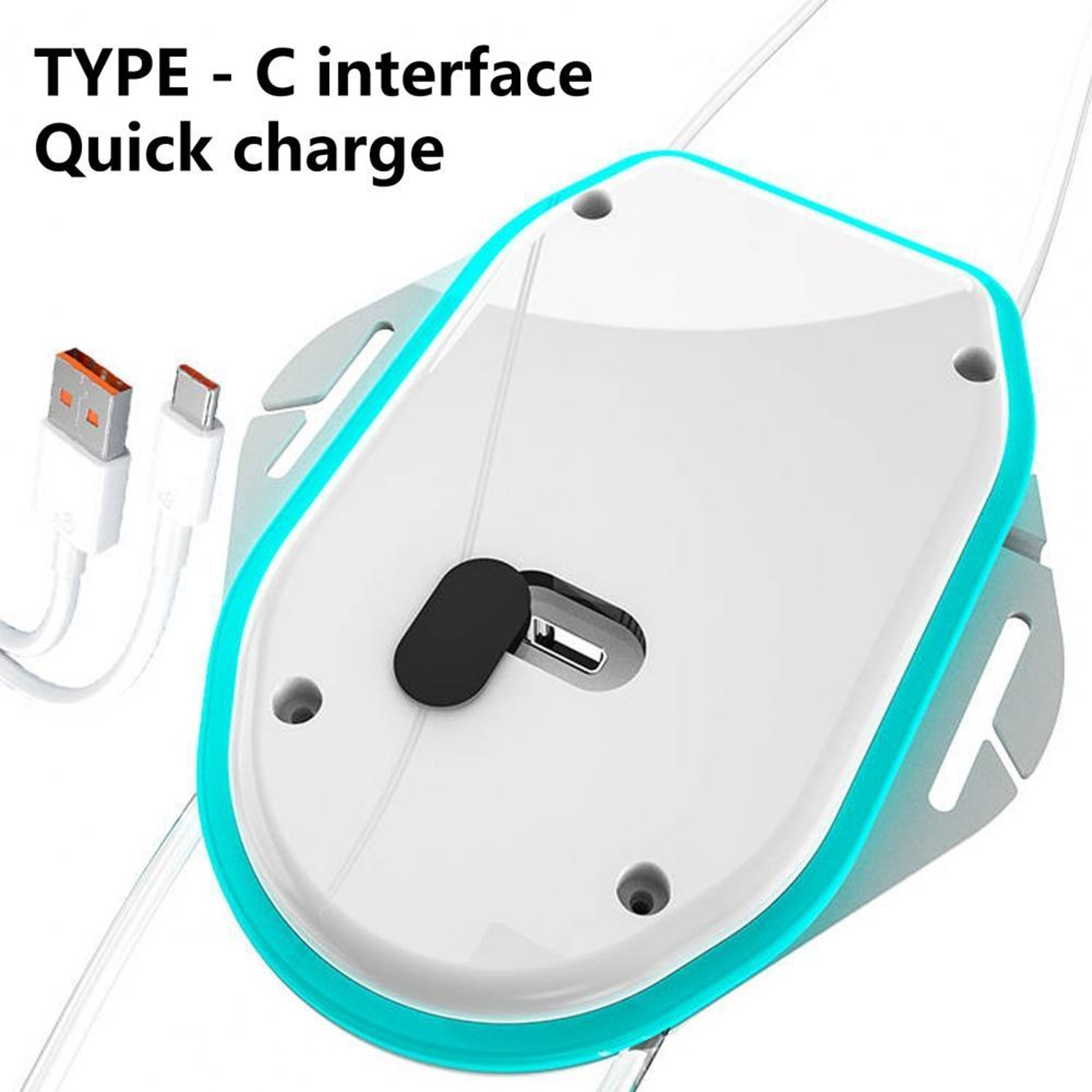 USB Rechargeable LED Running Chest Light Reflective Safety Strap For Night Running Walking Hiking 2