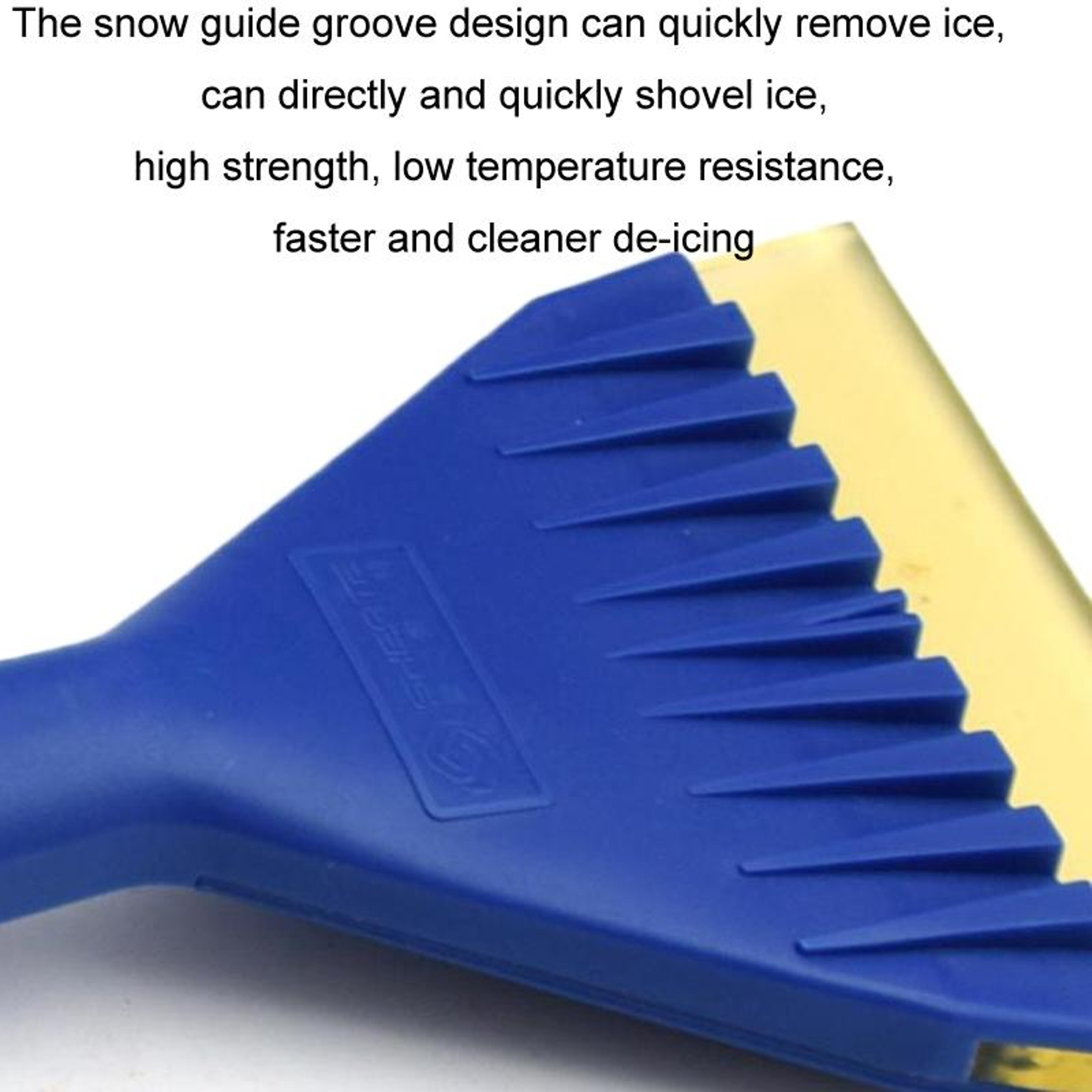 Car Ice Scraper Soft Rubber Windshield Ice Remover Long Handle Snow Cleaning Tool – view 4