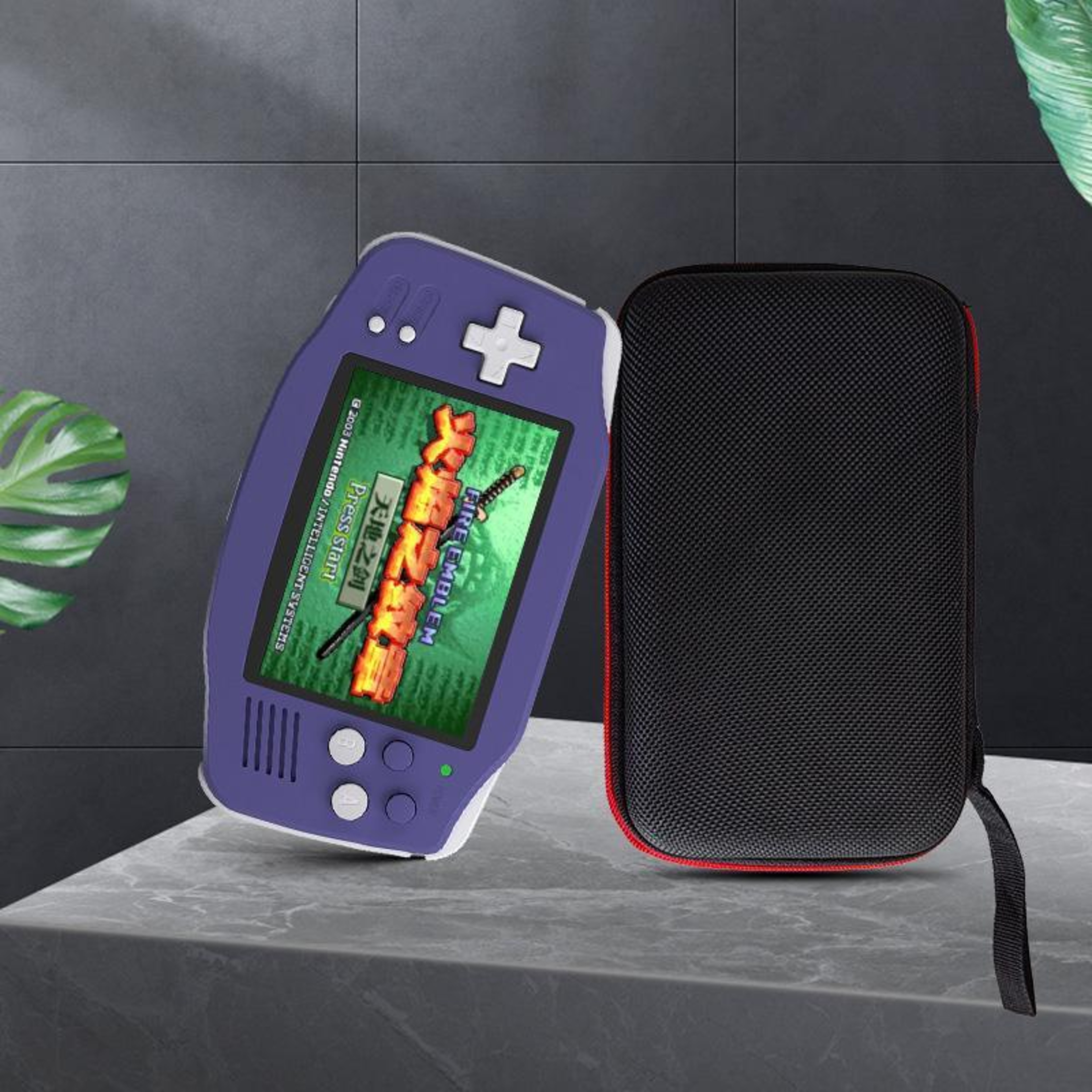 Handheld Game Console Case Shockproof Portable Gaming Carrying Case With Accessory Storage 1
