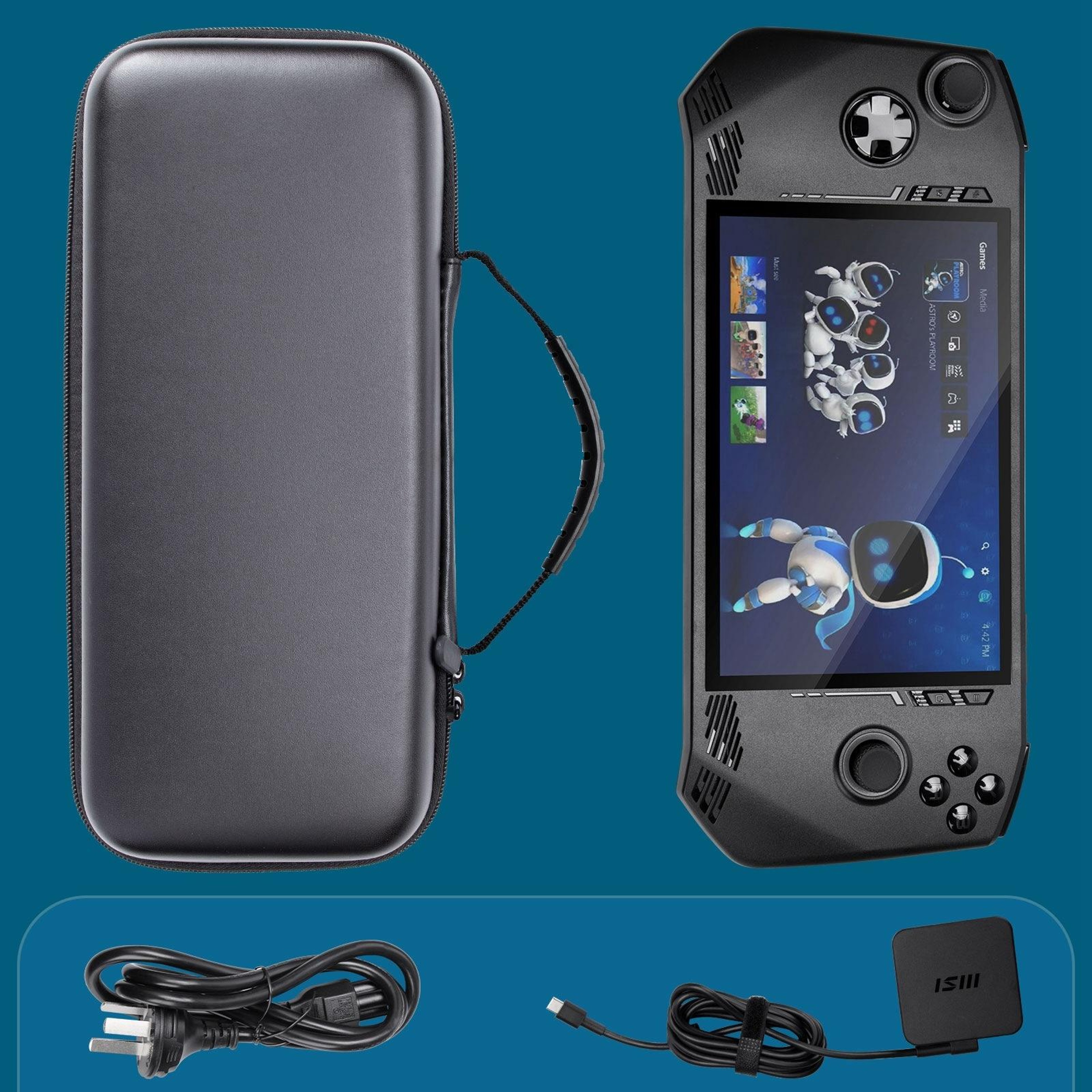 MSI Claw EVA Carrying Case Hard Shell Travel Storage Bag for Handheld Gaming Console – view 3
