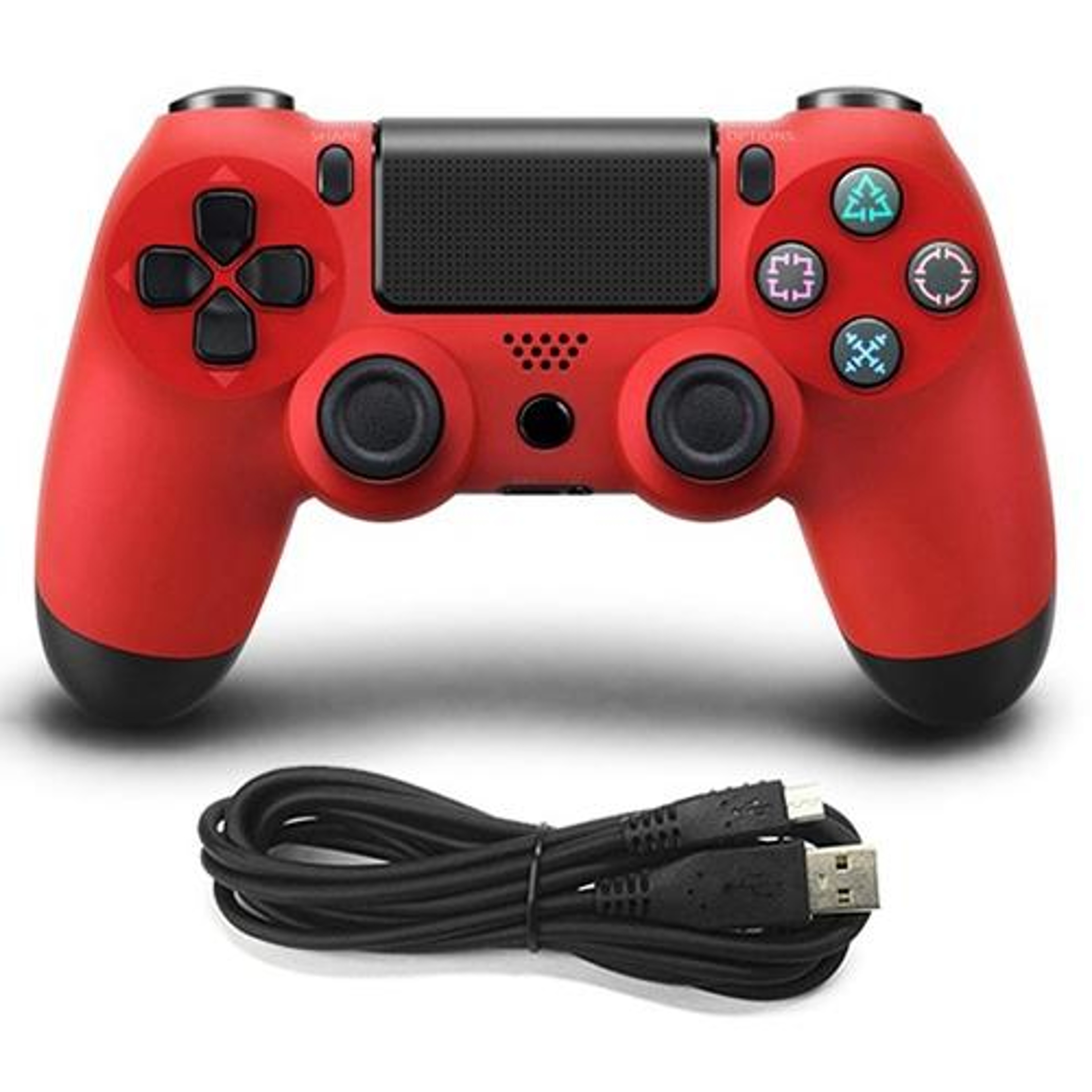 Wired Game Controller for Sony PS4 Ergonomic PS4 Controller with Dual Vibration Gamepad – view 16