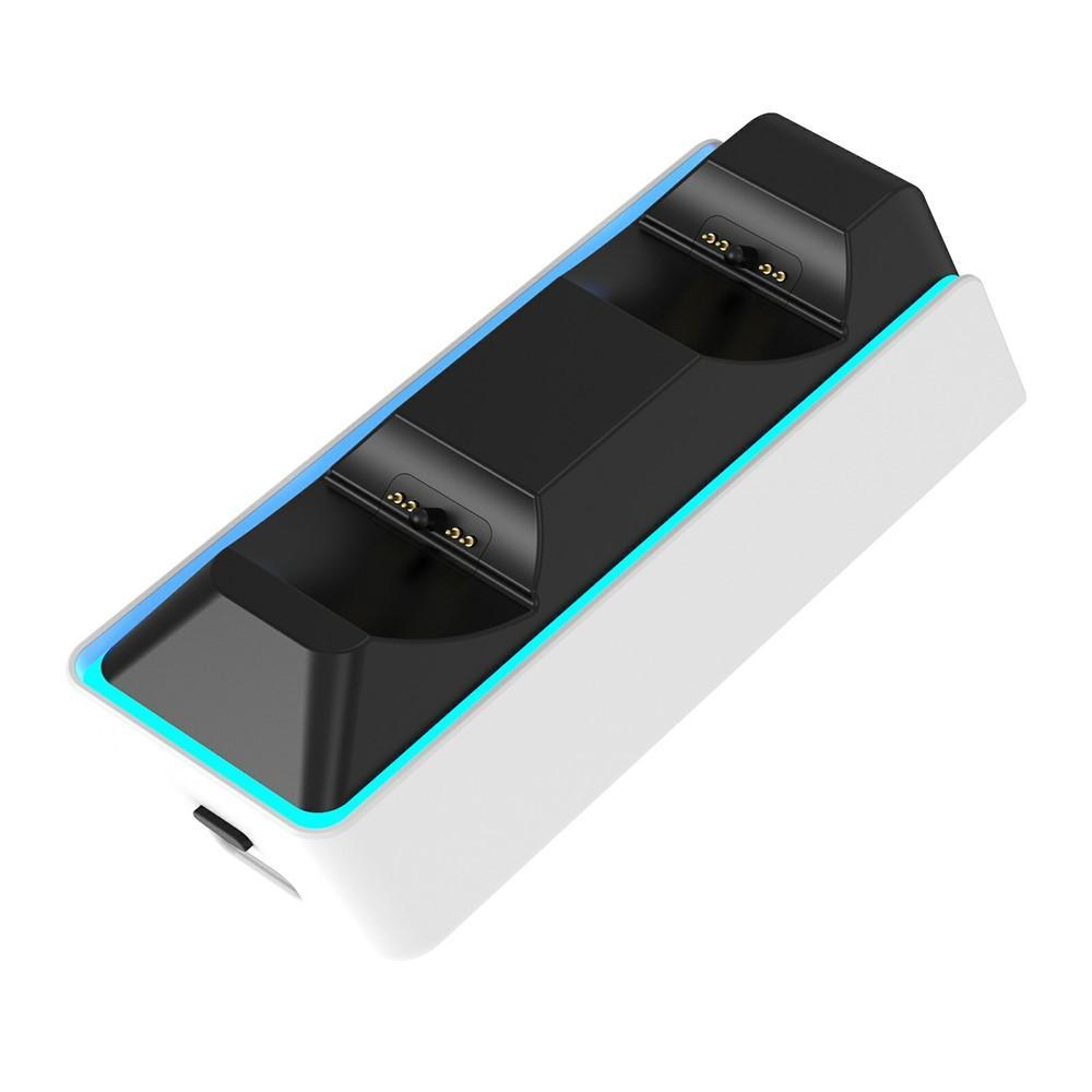 PS5 Controller Charging Station With 9 RGB Light Modes Fast Charger Dock For PS5 PS5 Slim PS5 Pro A 3