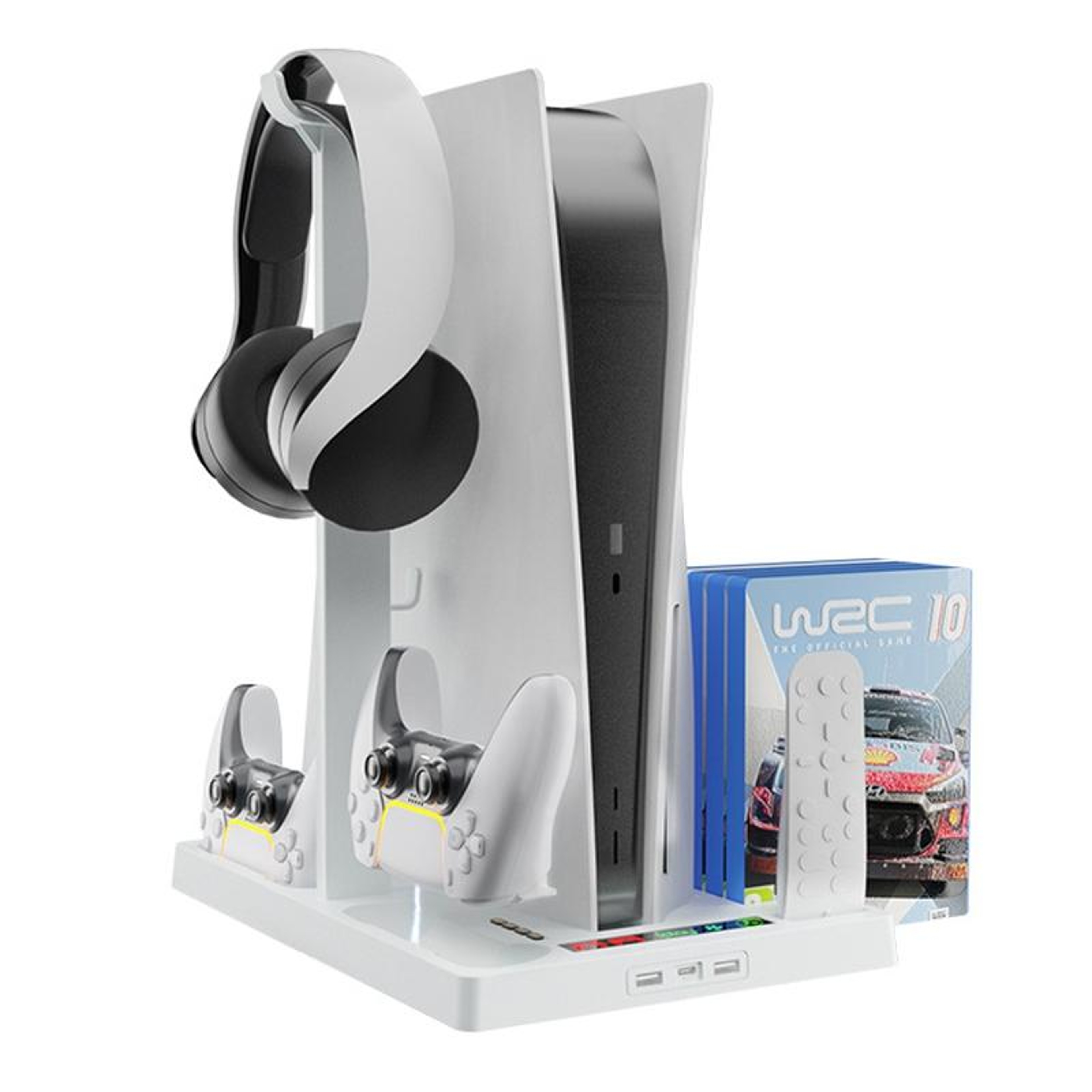 Cooling Handle Charging Base With Disc Storage Rack And Controller Charger 0