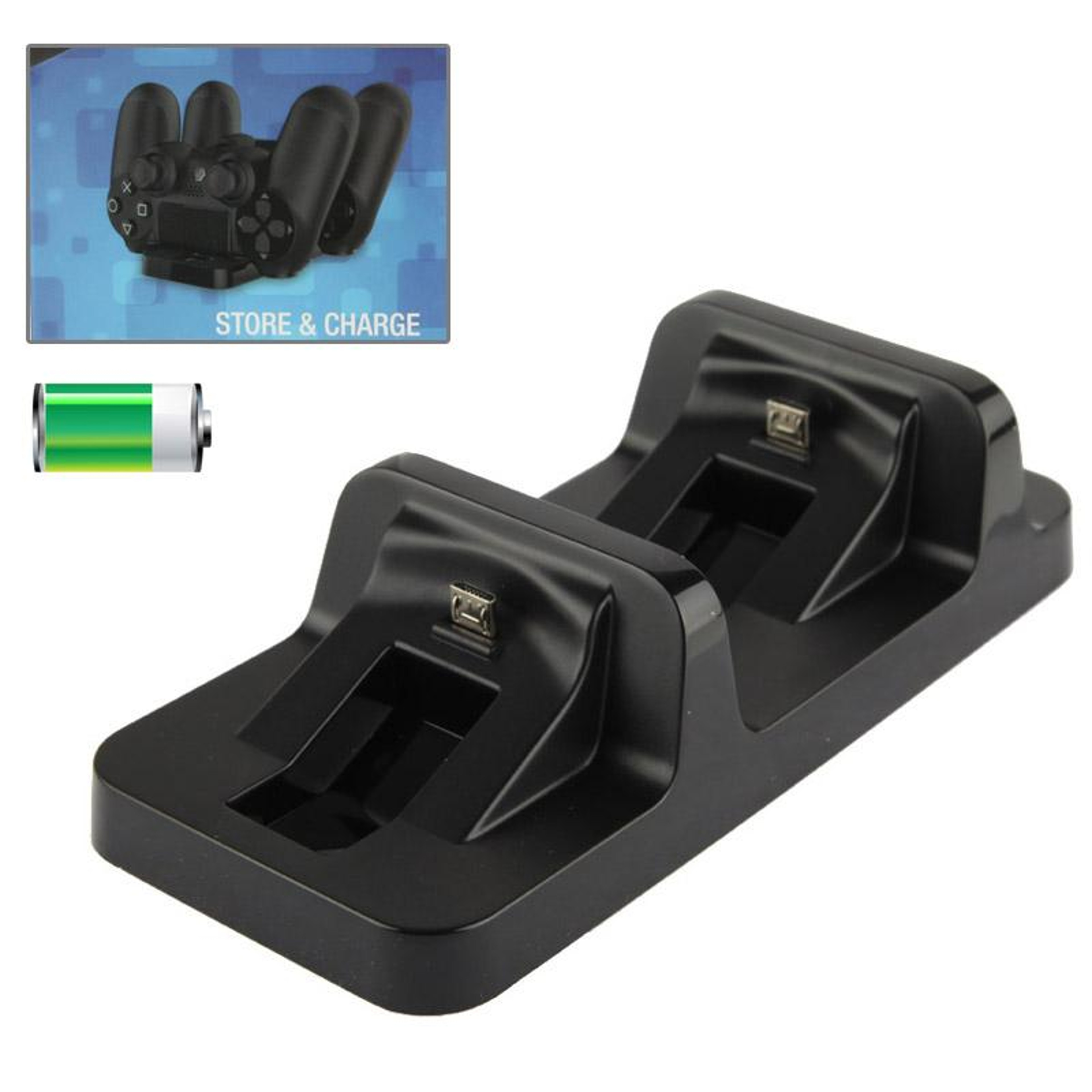 DOBE PS4 Controller Charger Dual Charging Dock Station With USB Cable 7