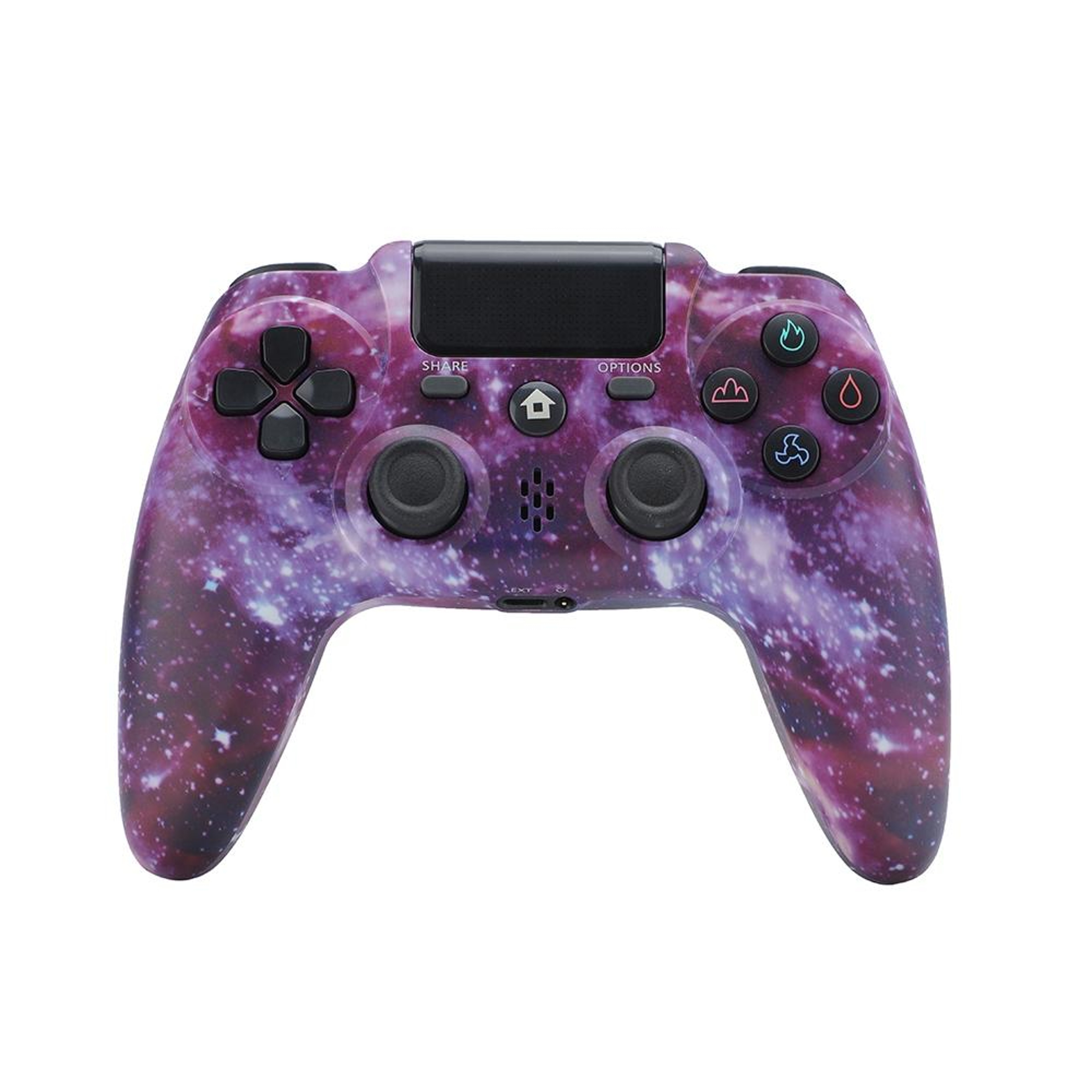 ZR486 Wireless PS4 Controller With Dual Vibration Motion Control And Ergonomic Gamepad 9