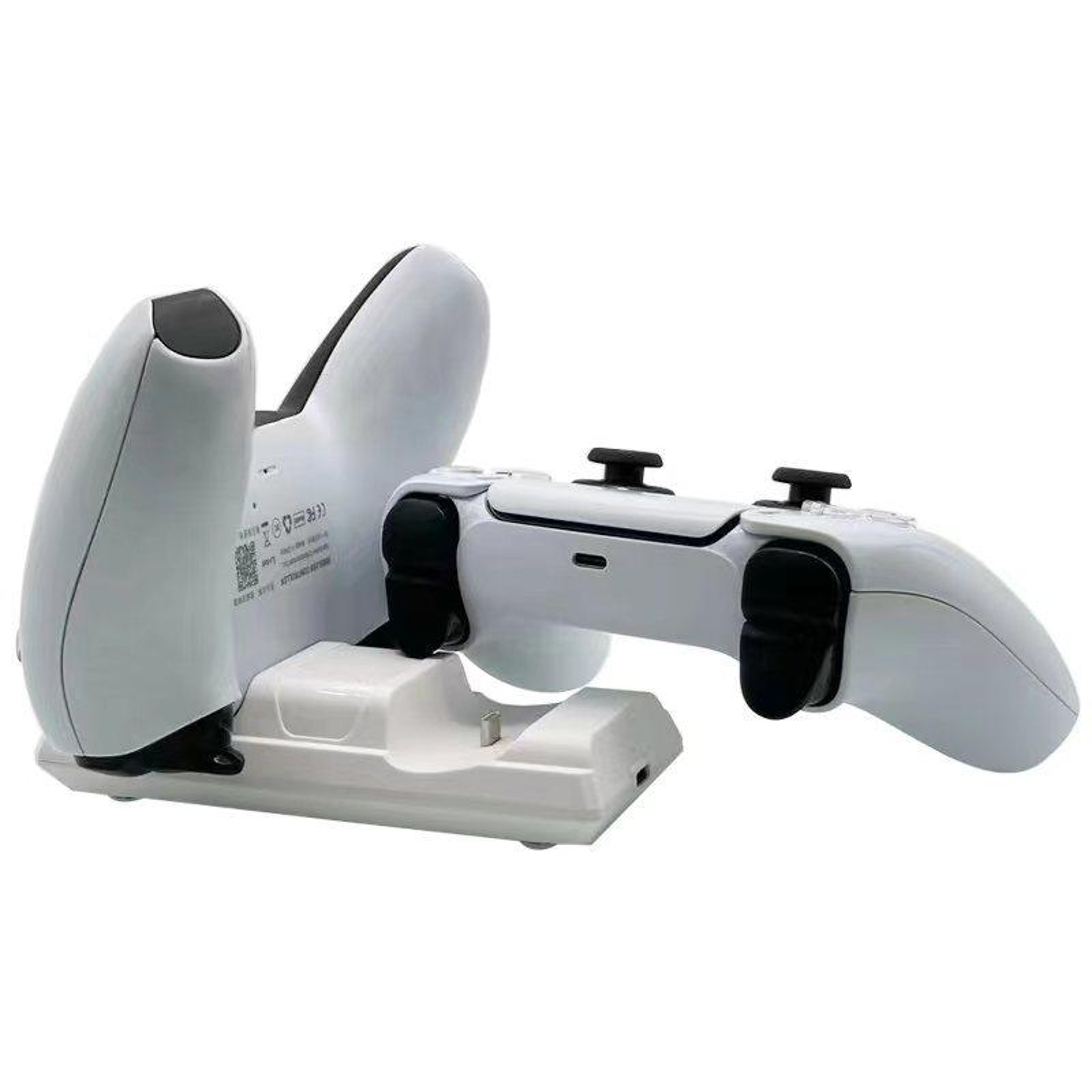 PS5 Dual Controller Charging Dock Fast Charger Station With Dual Port Gamepad Stand 3