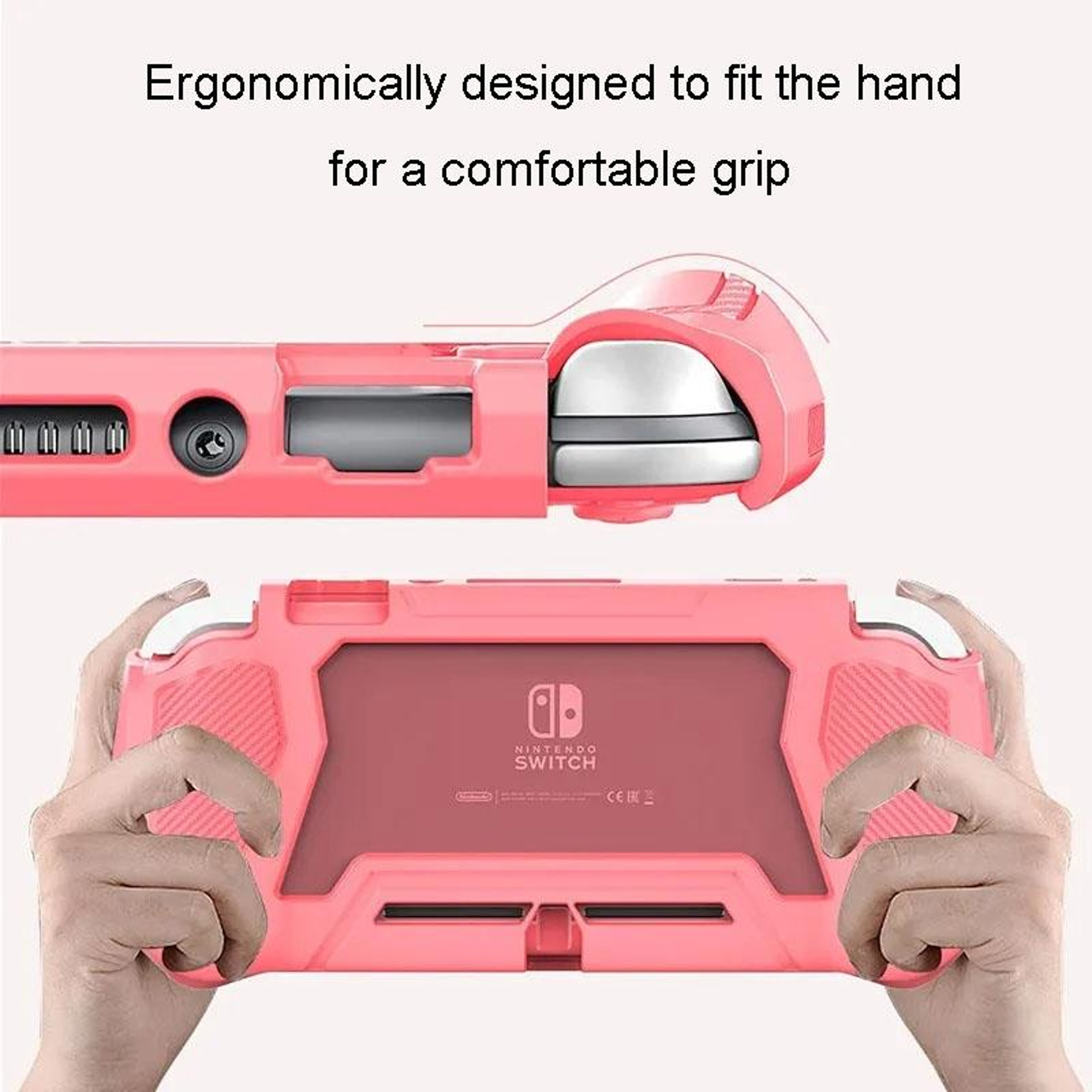 Nintendo Switch Lite Protective Case Full Cover TPU Case Shockproof Console Shell – view 6
