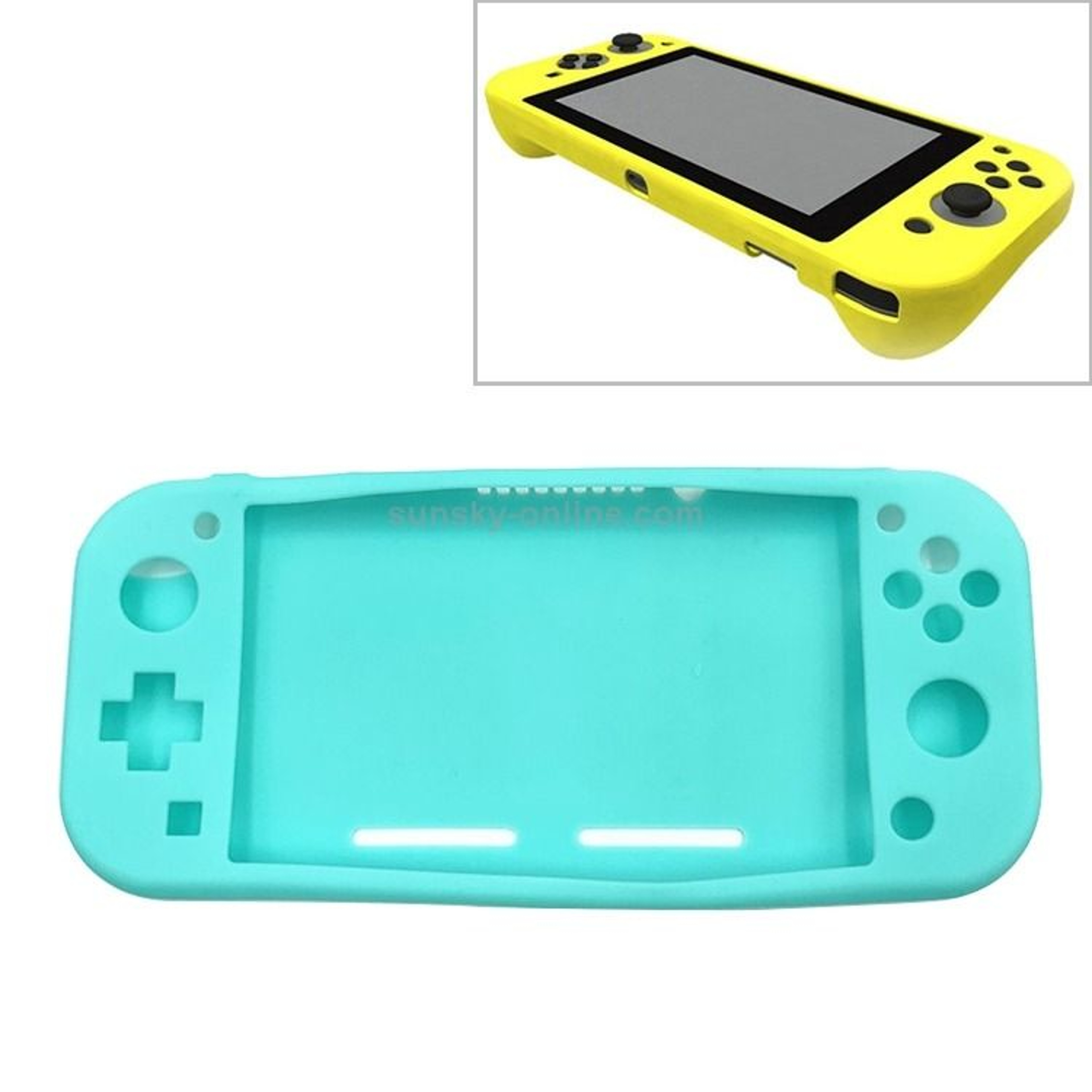 Nintendo Switch Lite Silicone Protective Case Full Coverage Shockproof Anti Slip Cover 3
