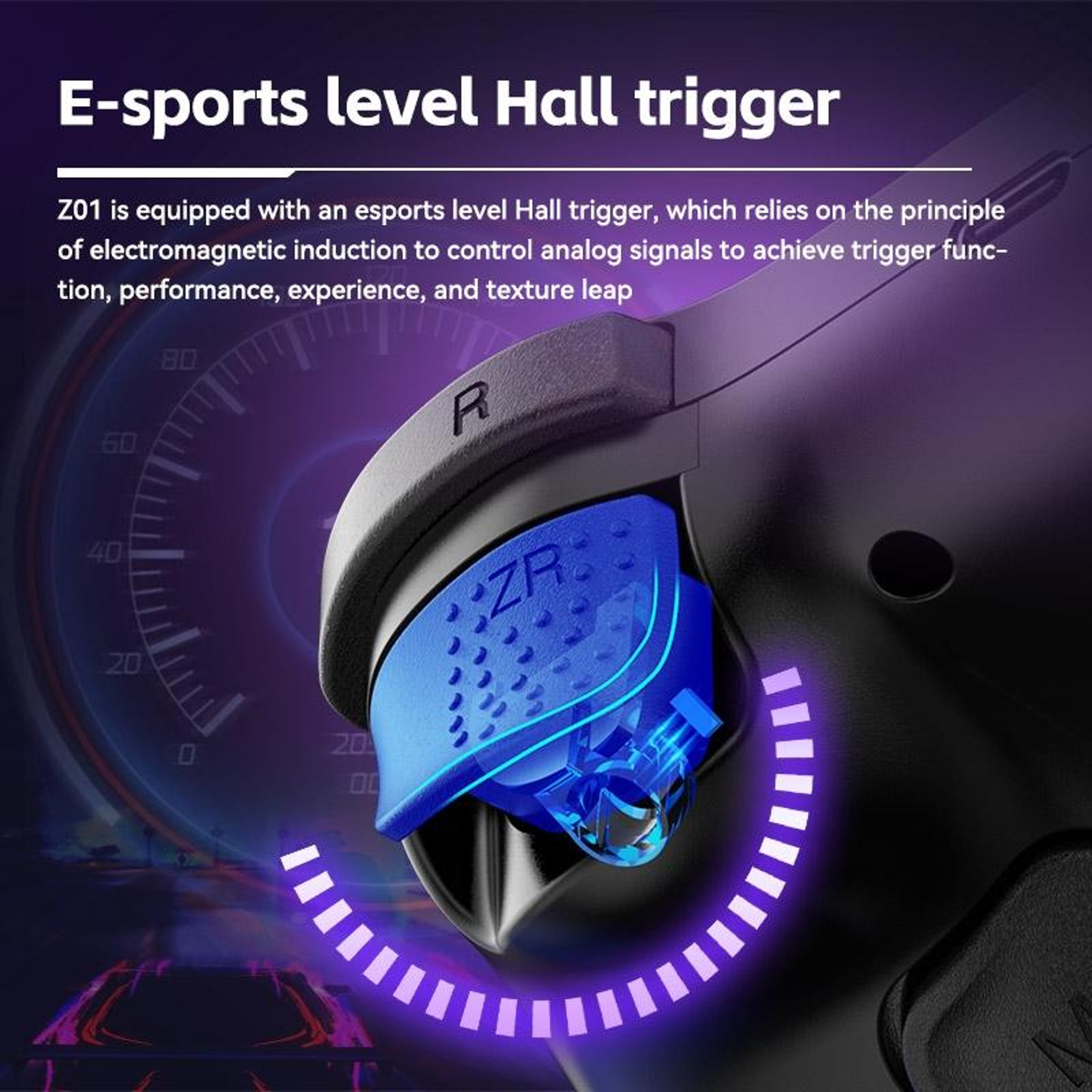 Wireless Gaming Controller with Hall Effect Joysticks for Switch PS4 PS3 PC Android iOS – view 10