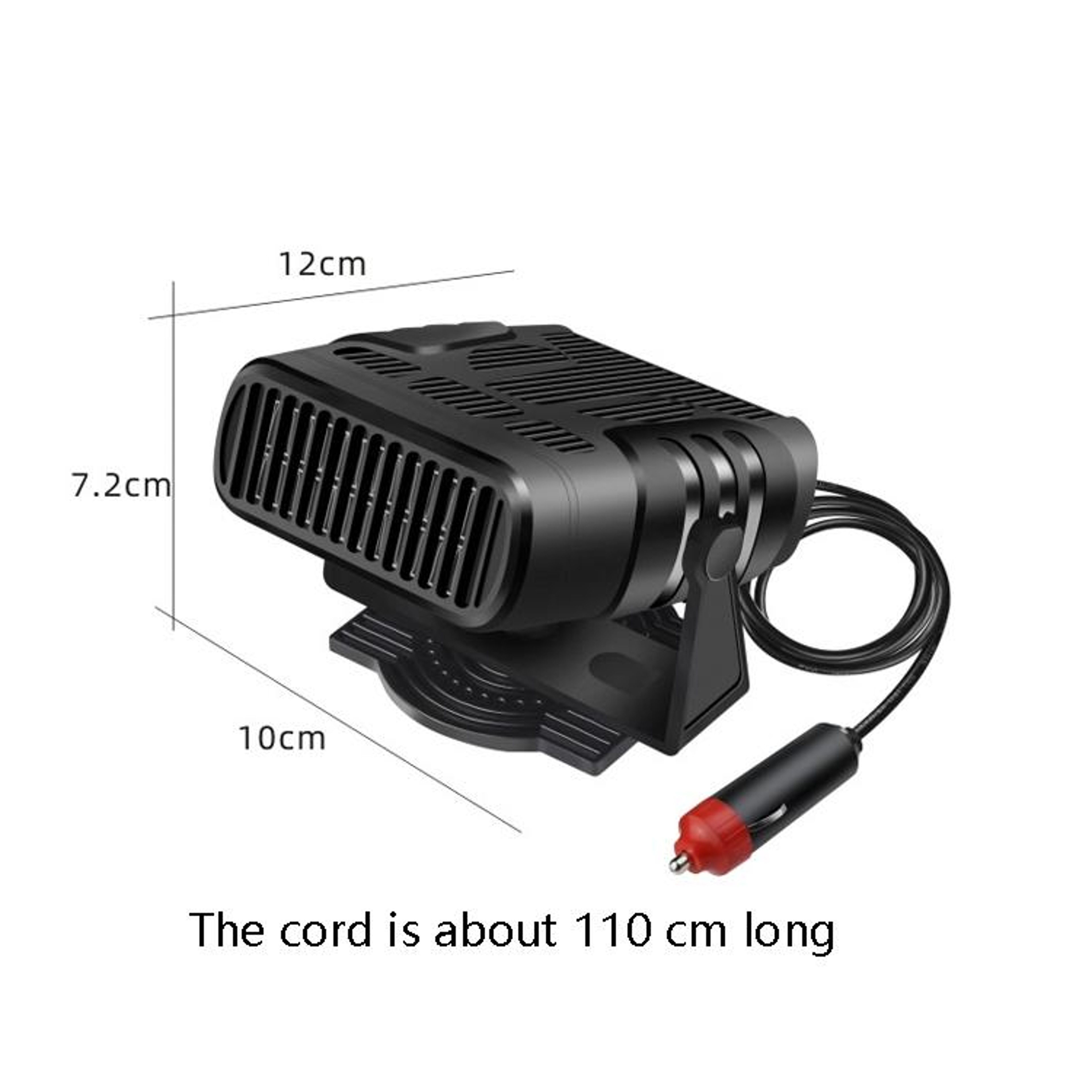 Portable Car Heater Fan with Windshield Defroster and Cooling Demister for Trucks – view 3
