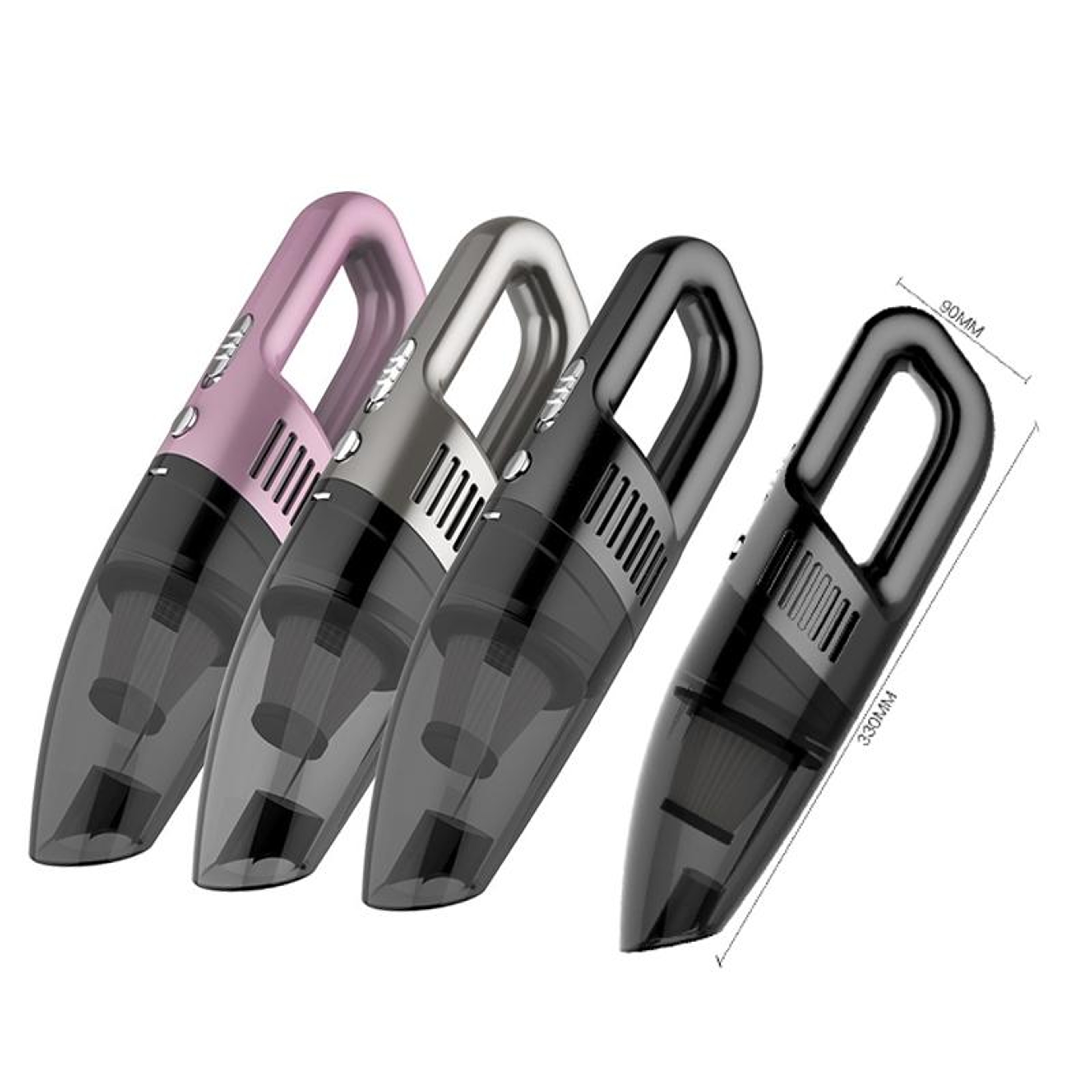 Portable Car Vacuum Cleaner High Power Handheld Vacuum With Wired Strong Suction 1