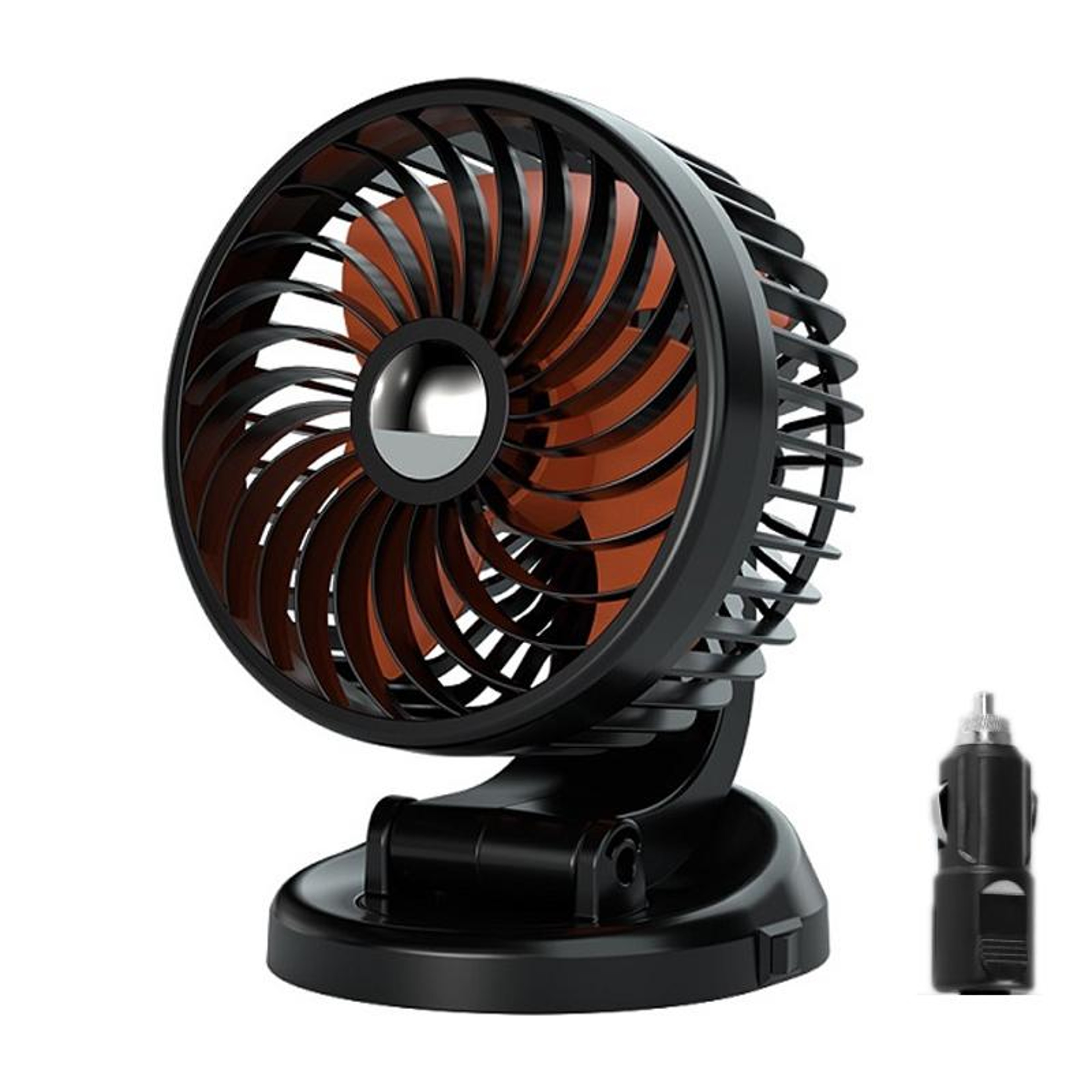USB Car Fan Rotating Car Cooling Fan Quiet Dashboard Air Circulator – view 12