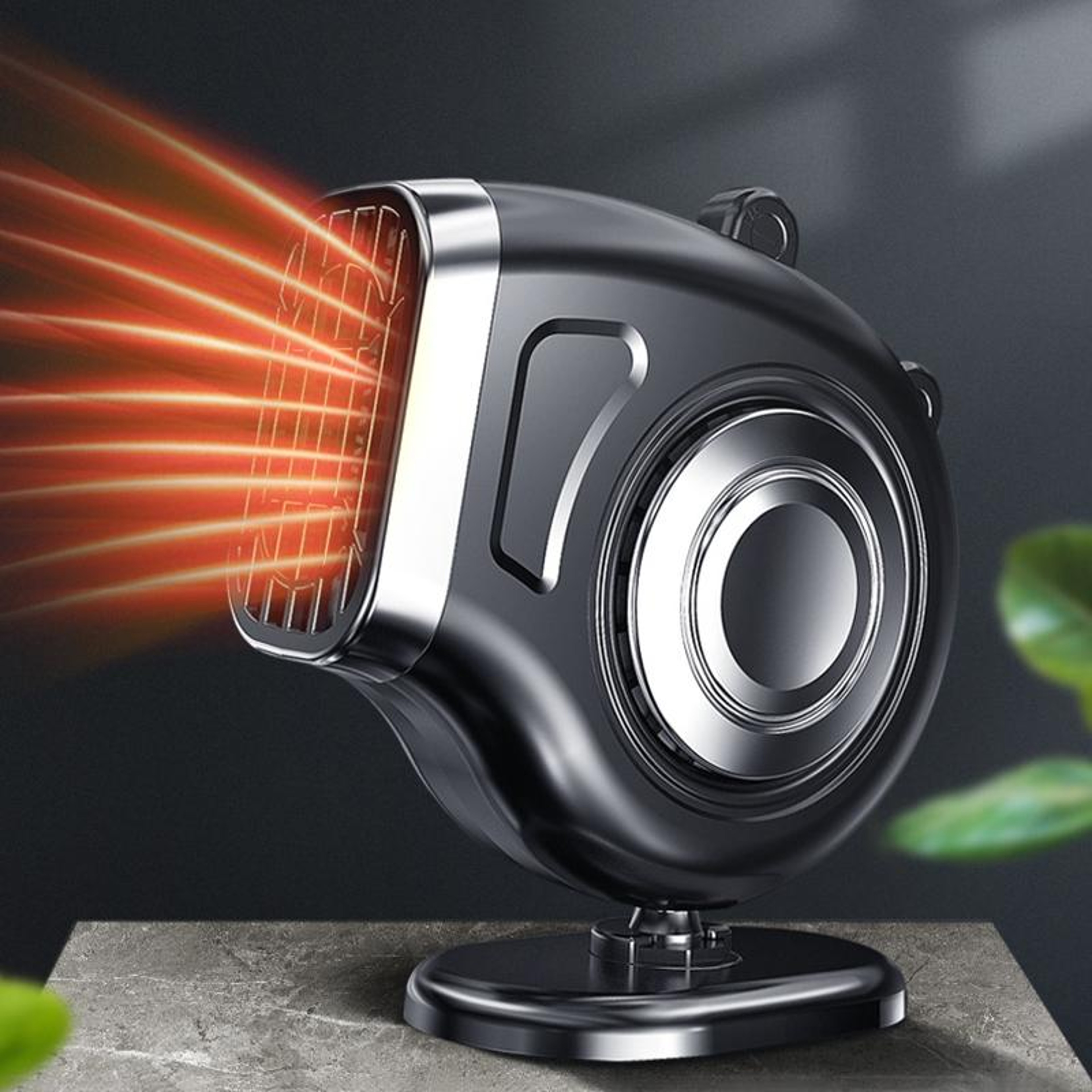 Car Heater Portable Windshield Defroster Dashboard Electric Heating Fan 6