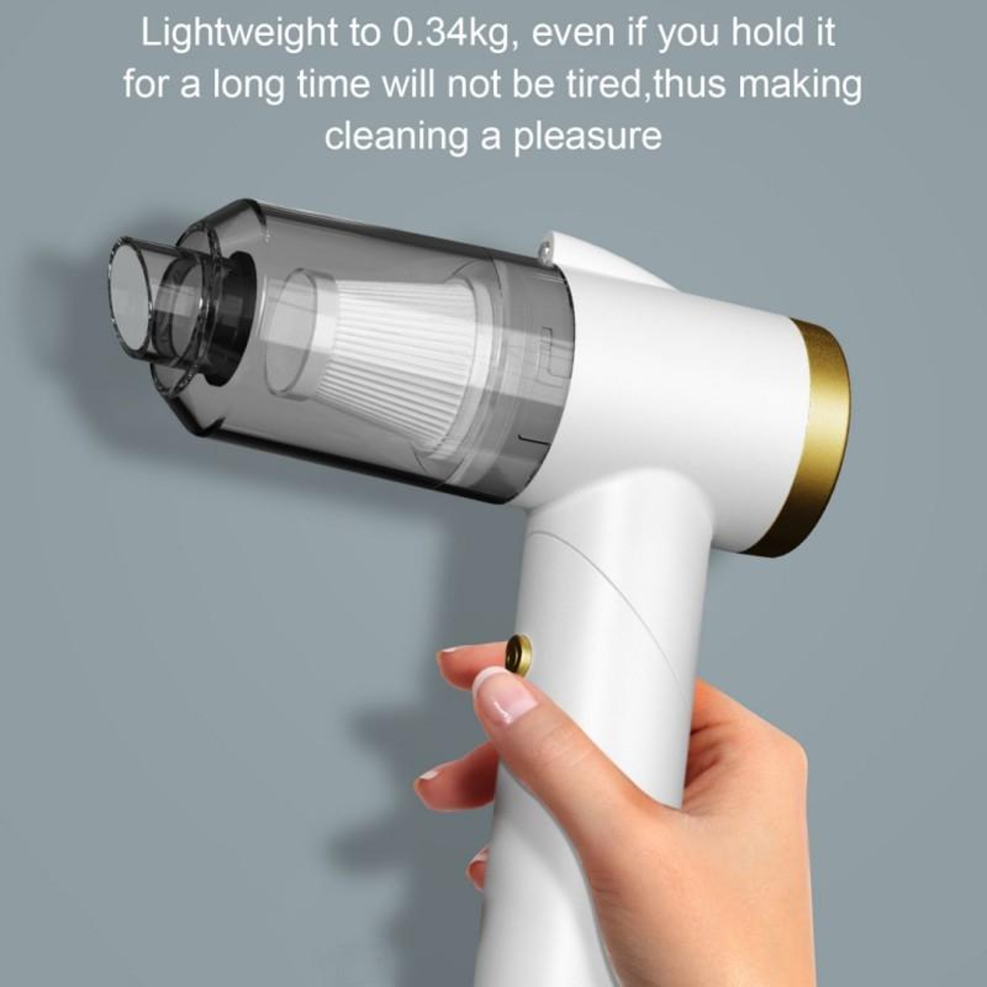 Cordless Car Vacuum 9000Pa Foldable Handheld Vacuum Cleaner with LED Light – view 3