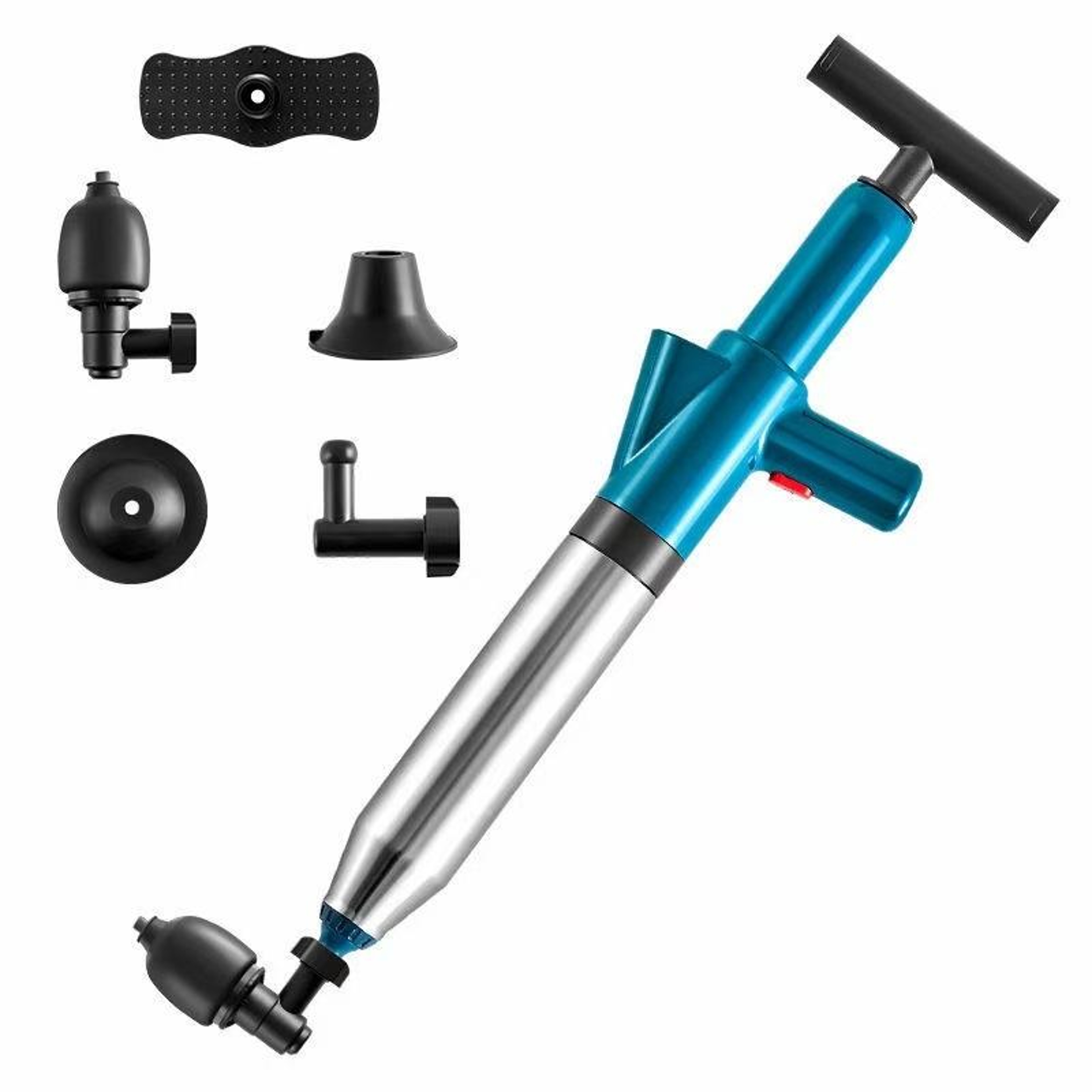 High Pressure Drain Blaster Air Powered Drain Cleaner For Toilets Sinks And Clogged Pipes 10