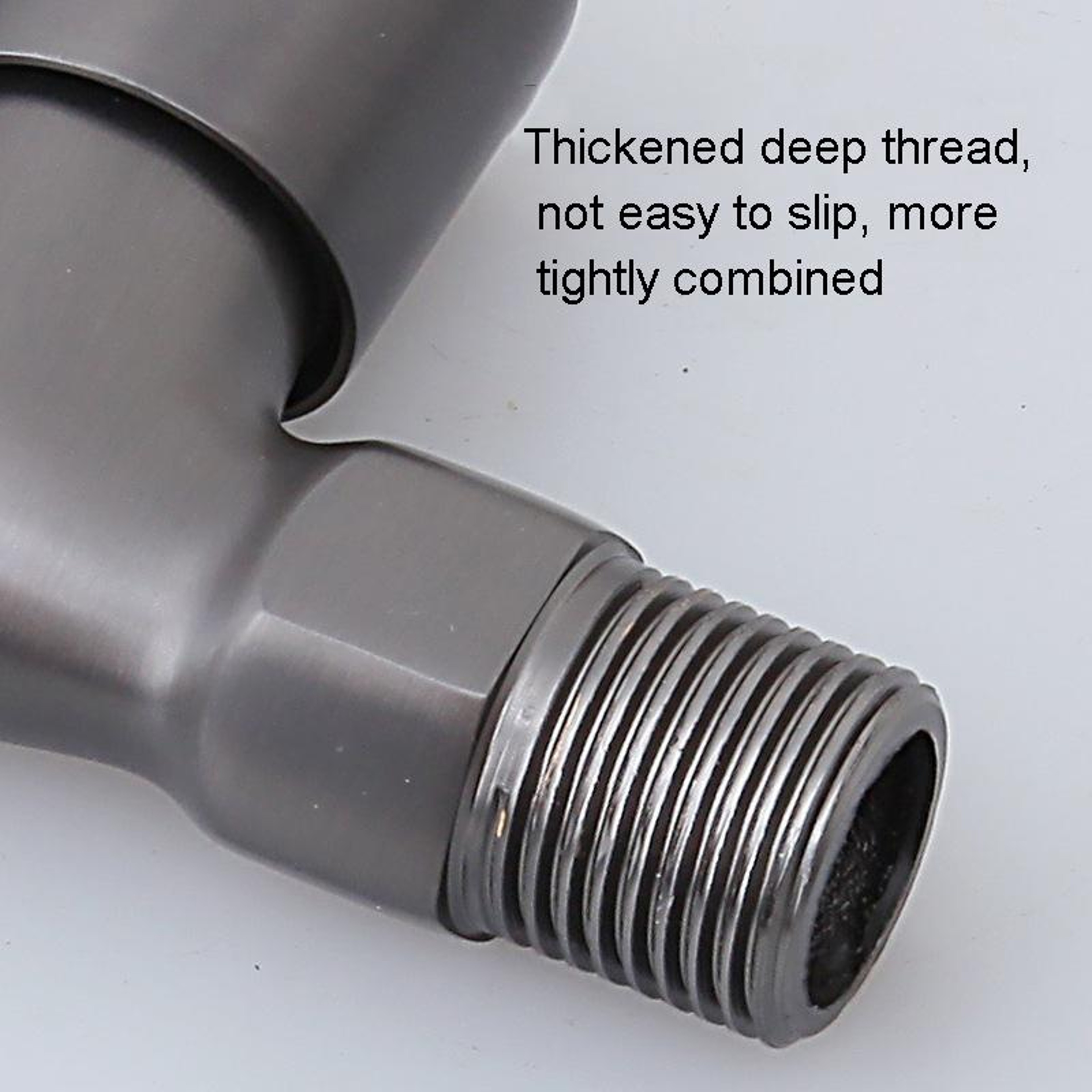 Premium Stainless Steel Bib Tap Wall Mounted Washing Machine Tap for Bathroom Utility Sink – view 6