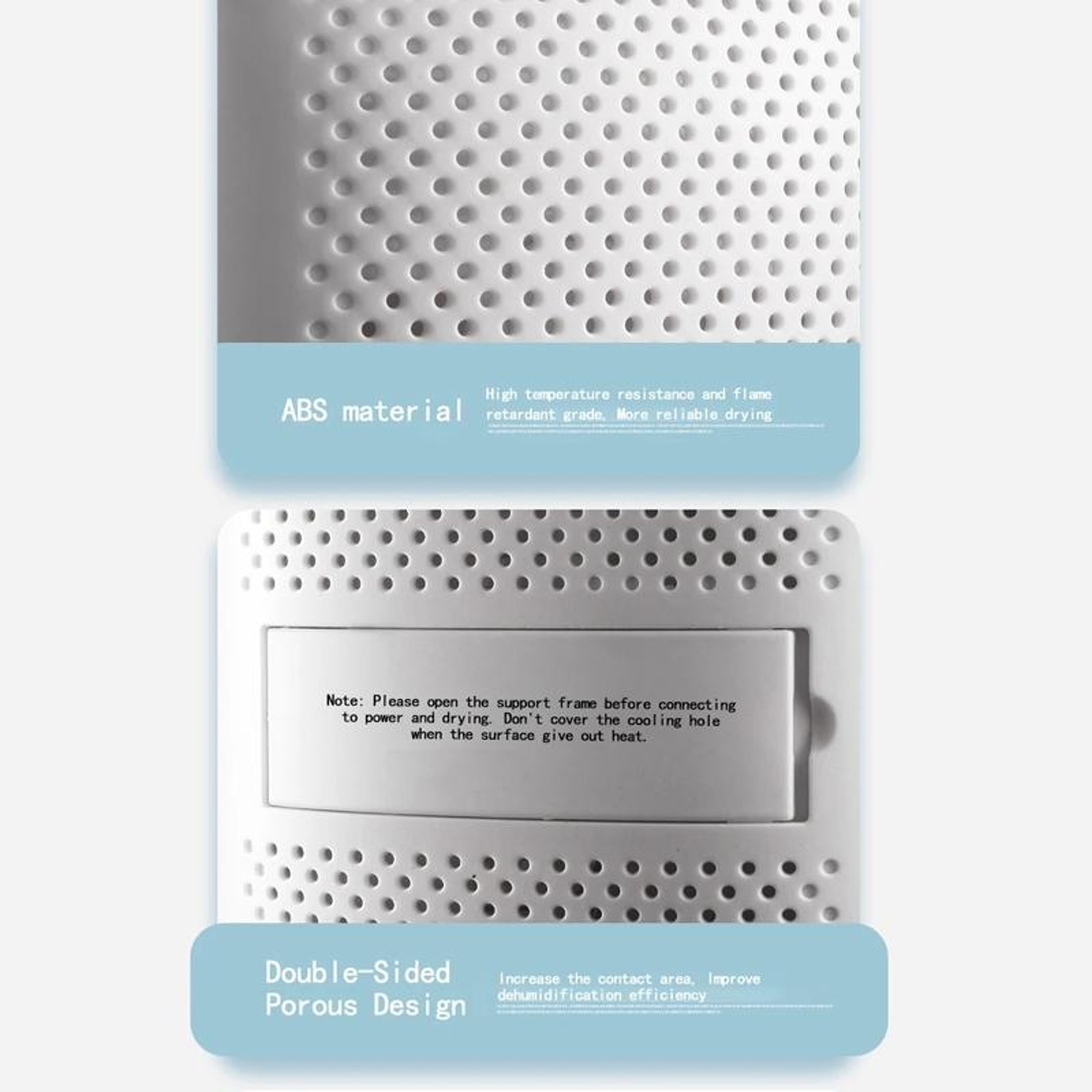 Mini Dehumidifier Reusable Moisture Absorber For Home Bathroom Closet Air Dryer 7