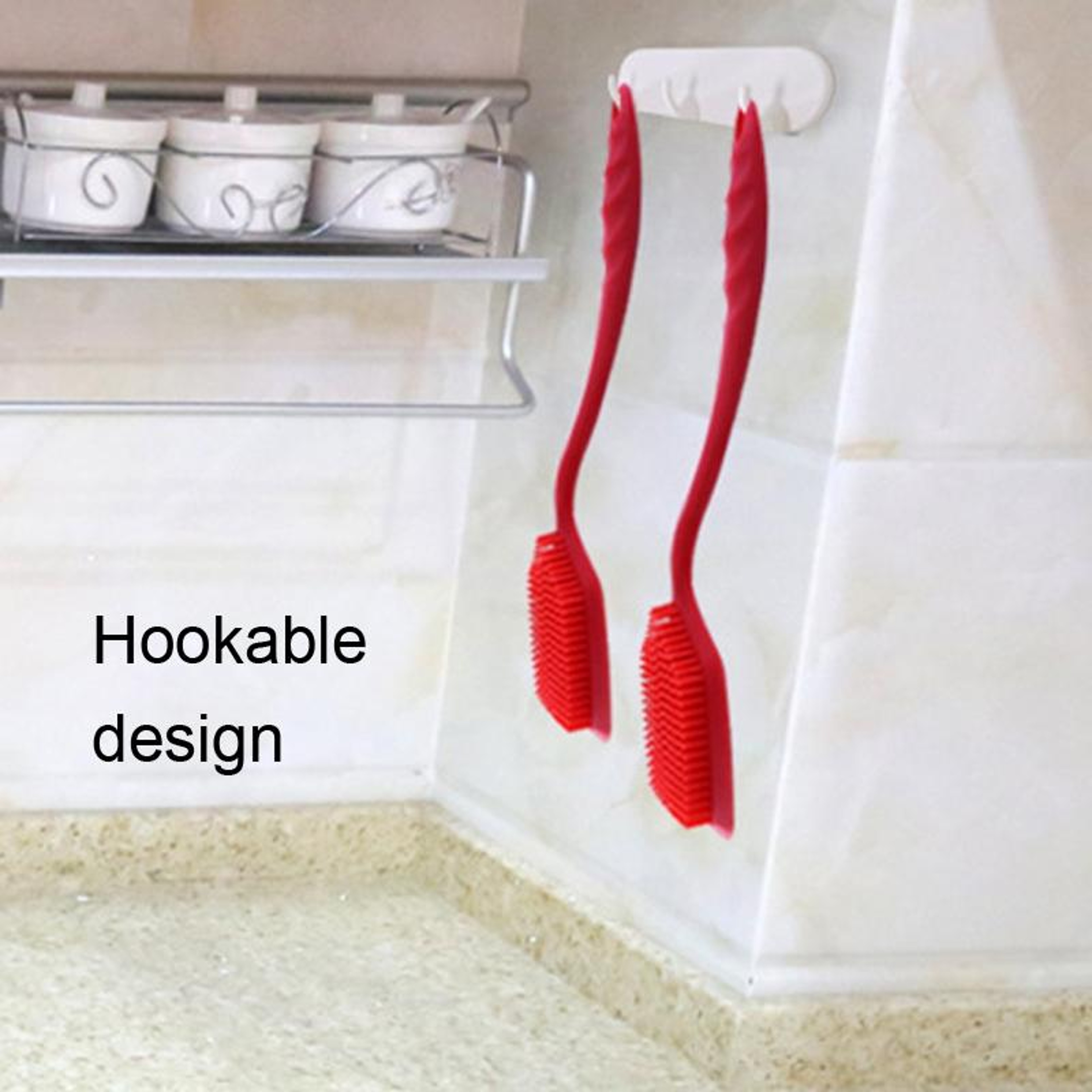 Silicone Dish Brush Non Scratch Pot Scrubbing Brush For Kitchen Cleaning 5