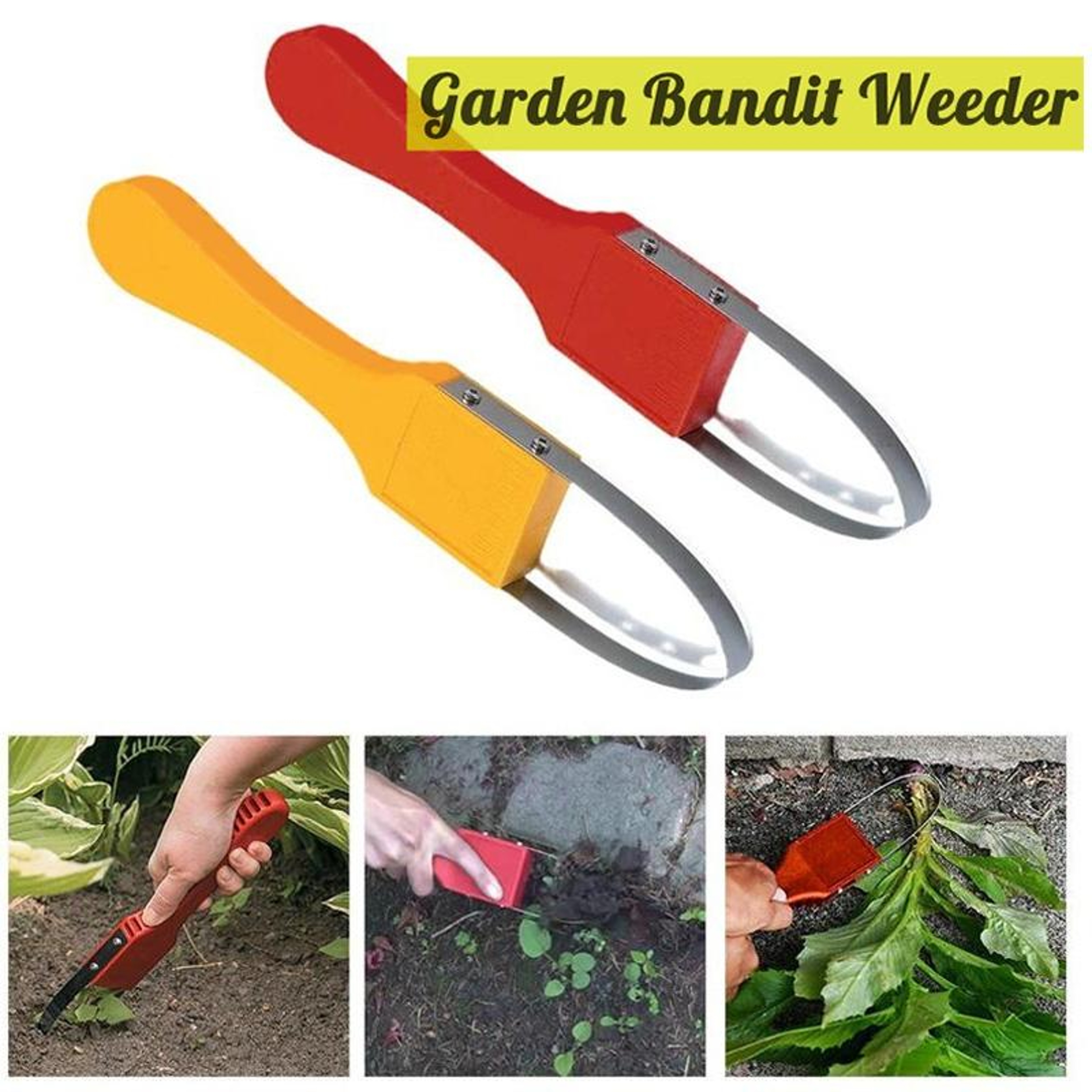 Ergonomic Garden Weeder Tool Handheld Weed Remover Tool Bracelet For Lawn Garden And Vegetable Beds 1