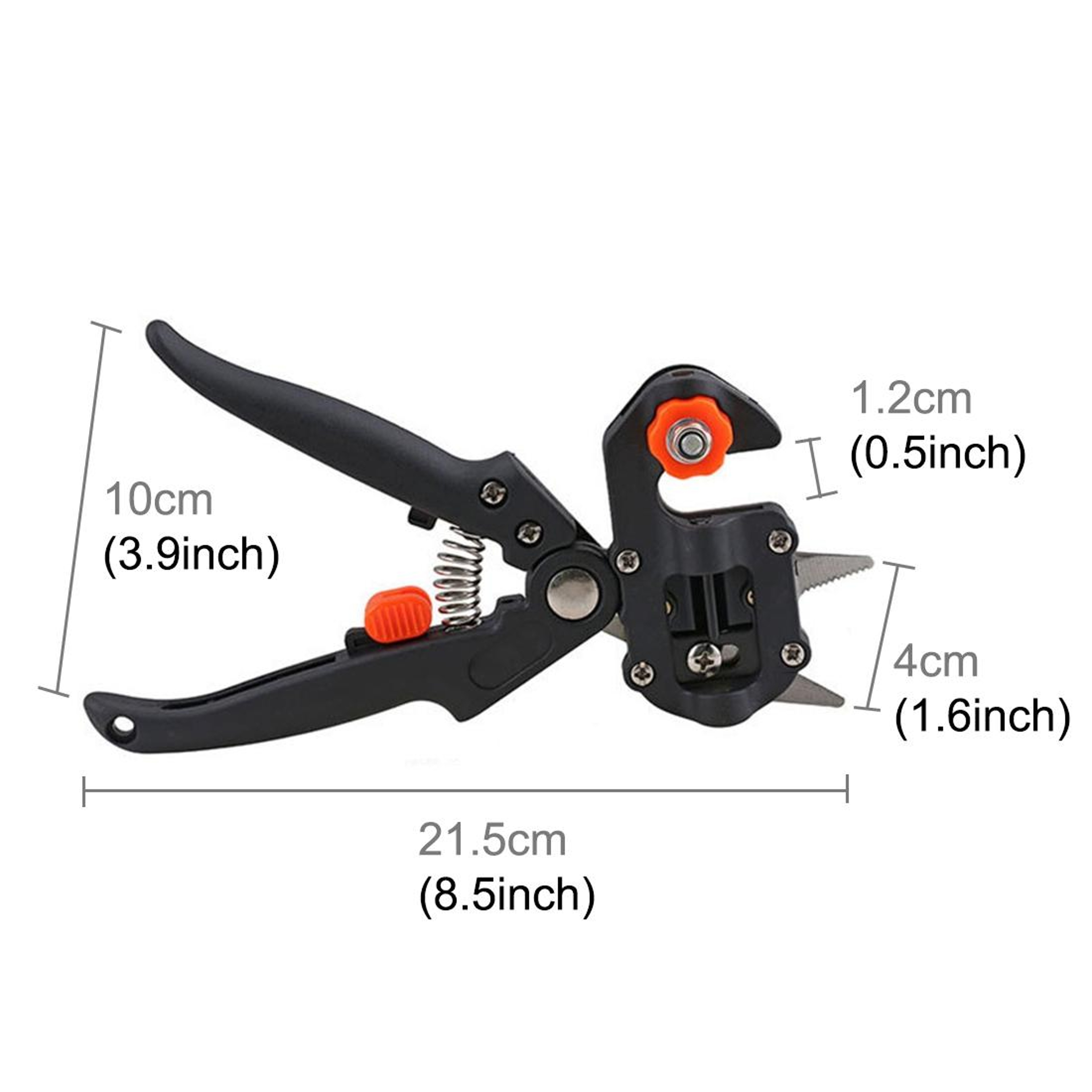 Professional Grafting Tool Kit with Pruning Shears Replaceable Blades for Fruit Tree Plant Grafting – view 3