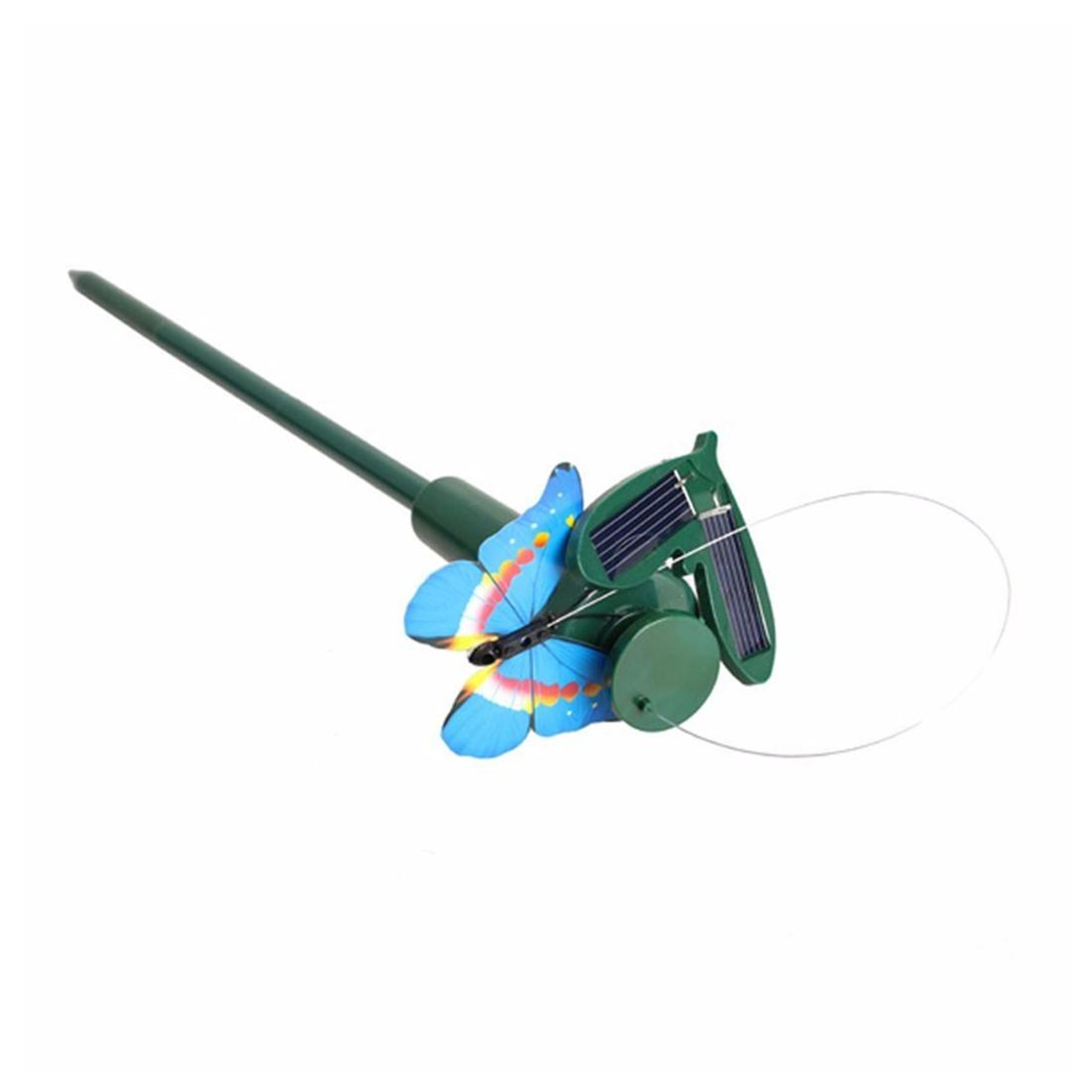Solar Garden Decor Fluttering Butterfly Decoration Solar Powered Garden Stake Ornament 1