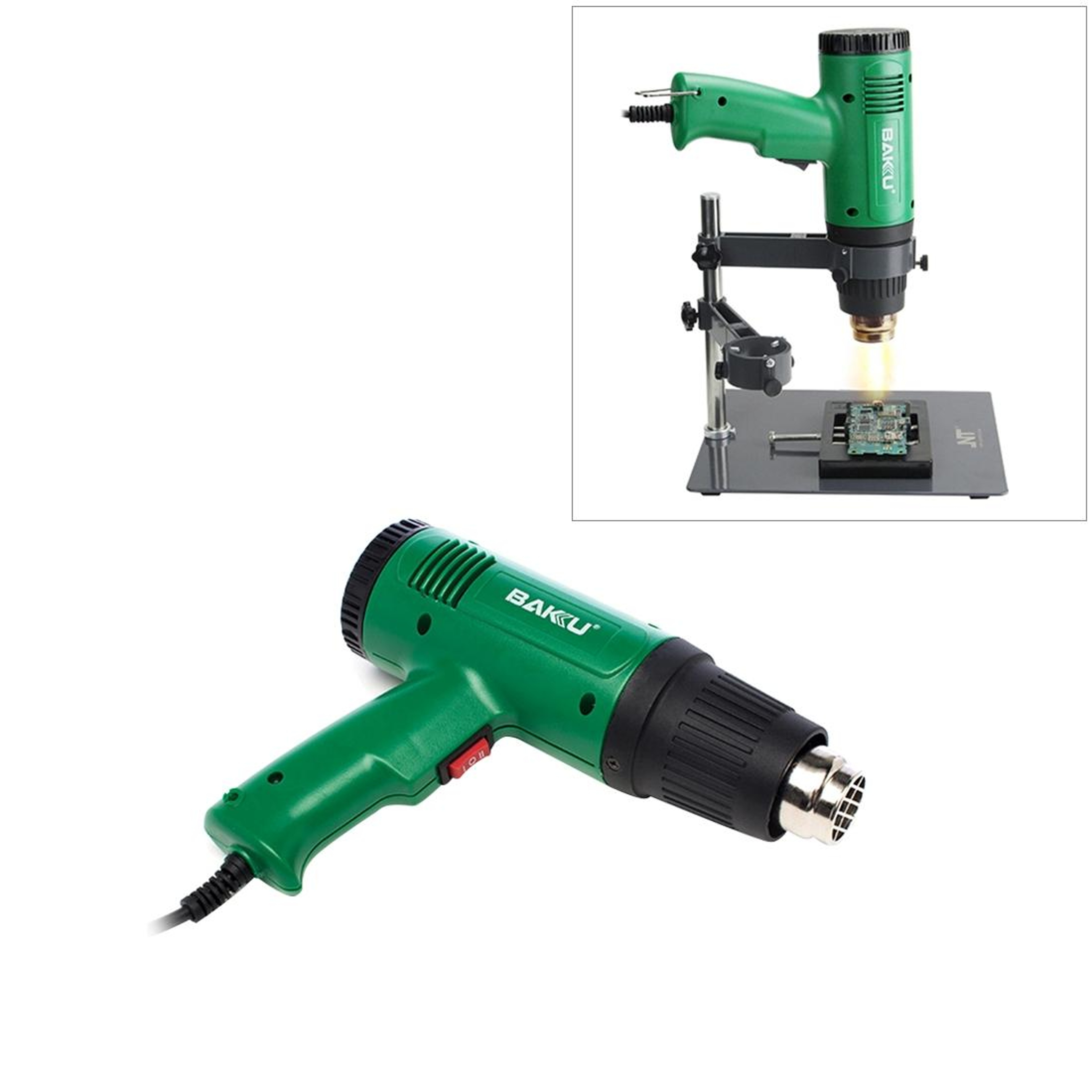 Heat Gun Adjustable Hot Air Gun For DIY Electronics Crafts AC US Plug 0