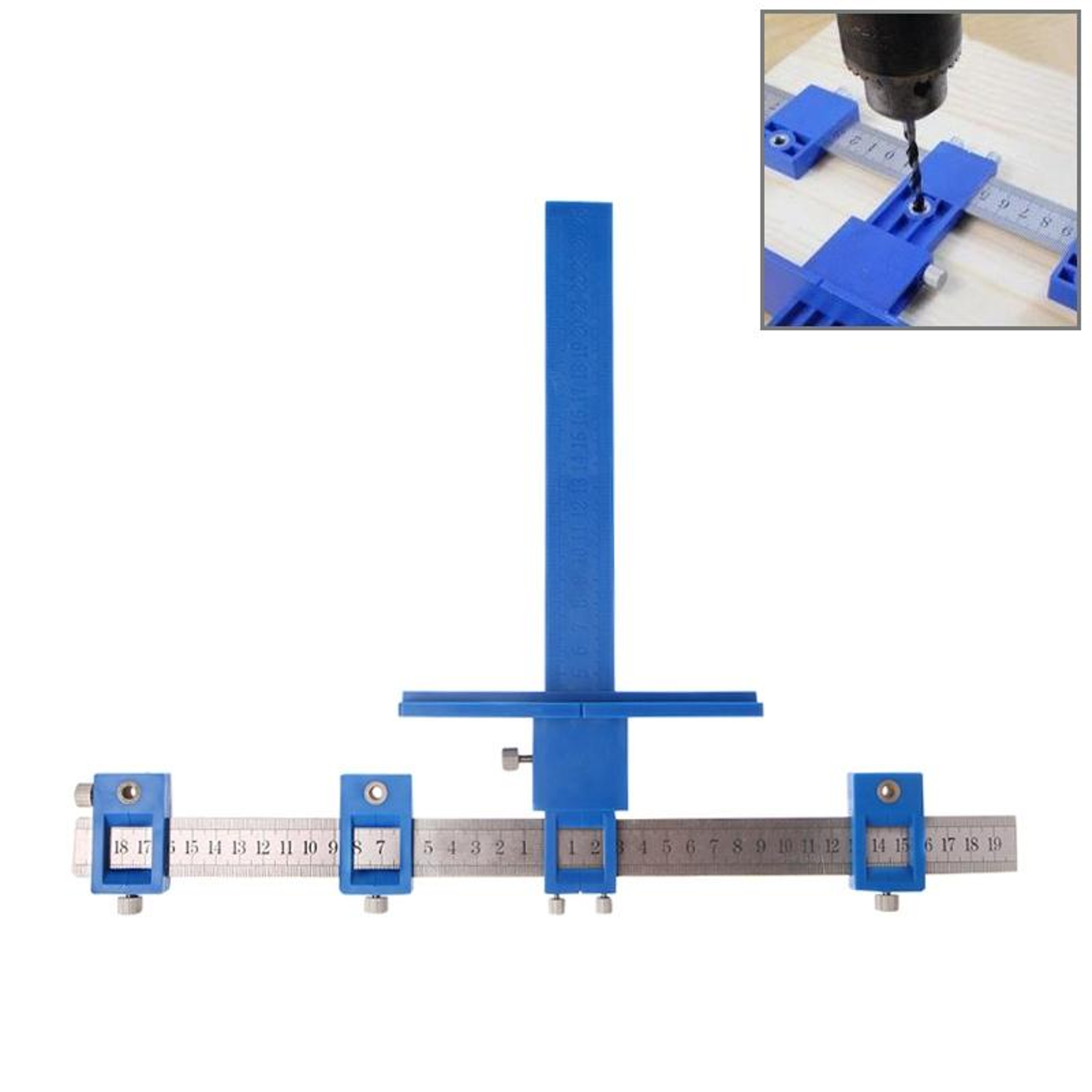 Aluminum Corner Clamp Adjustable Woodworking Angle Clamp Single Handle Frame Clamp Tool 2