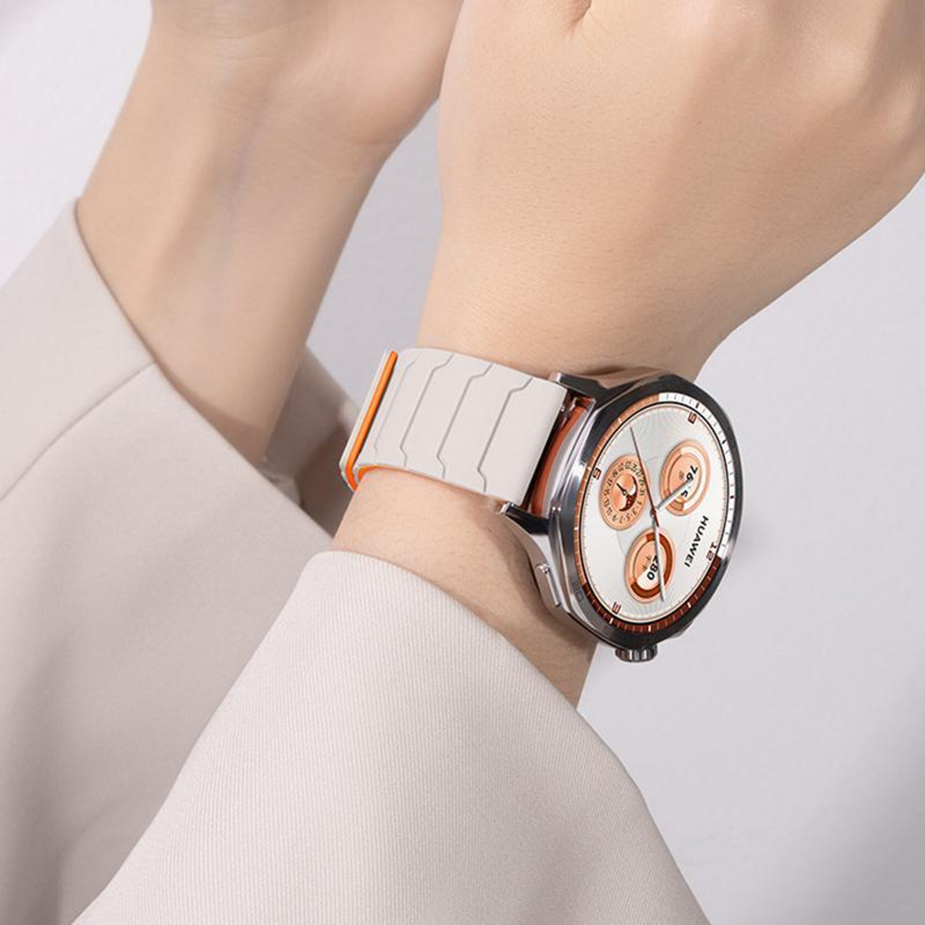 XDfind Magnetic Silicone Watch Band For Huawei Watch GT5 Band GT4 Soft Adjustable Strap 9