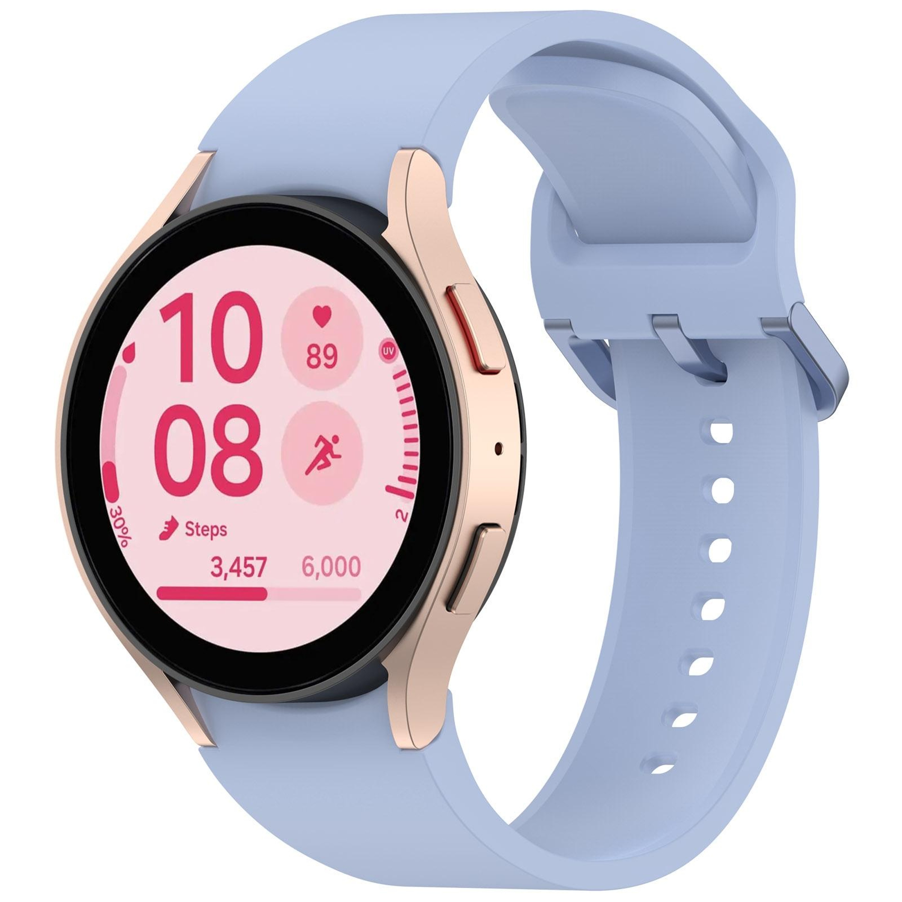 Samsung Galaxy Watch FE Silicone Watch Band With Quick Release Soft Sport Replacement Strap 9
