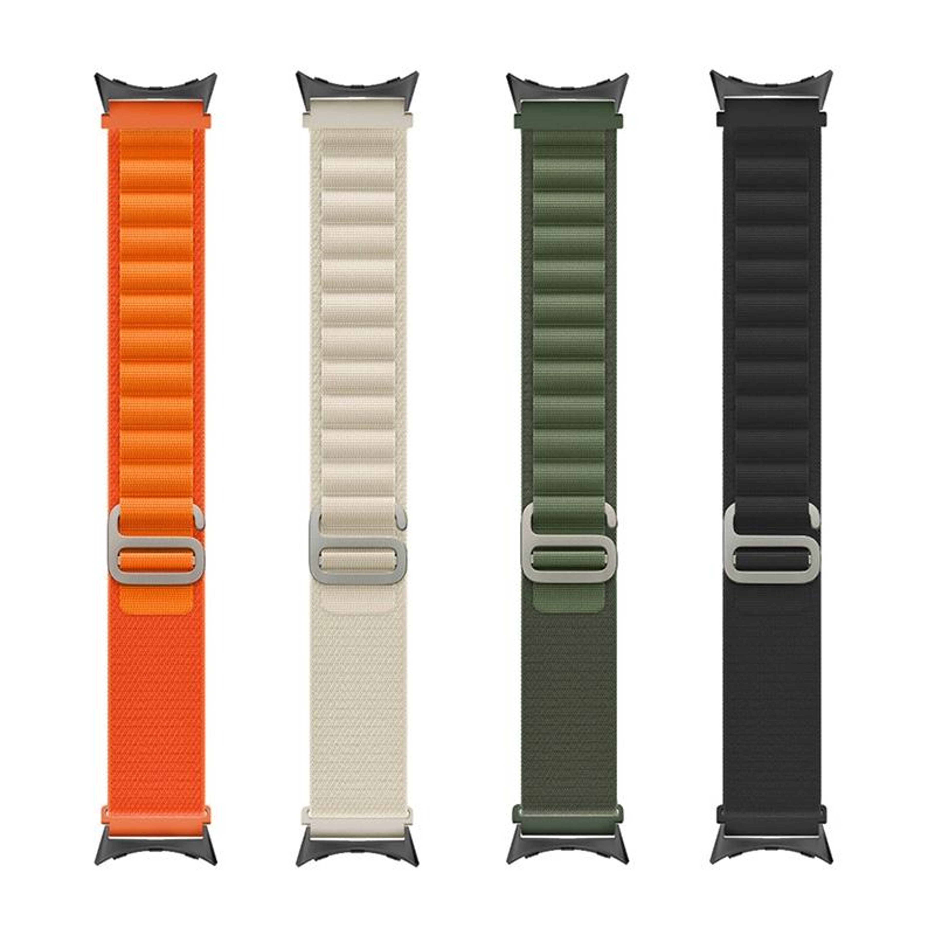 Google Pixel Watch Nylon Loop Band Breathable Adjustable Strap for Pixel Watch – view 3