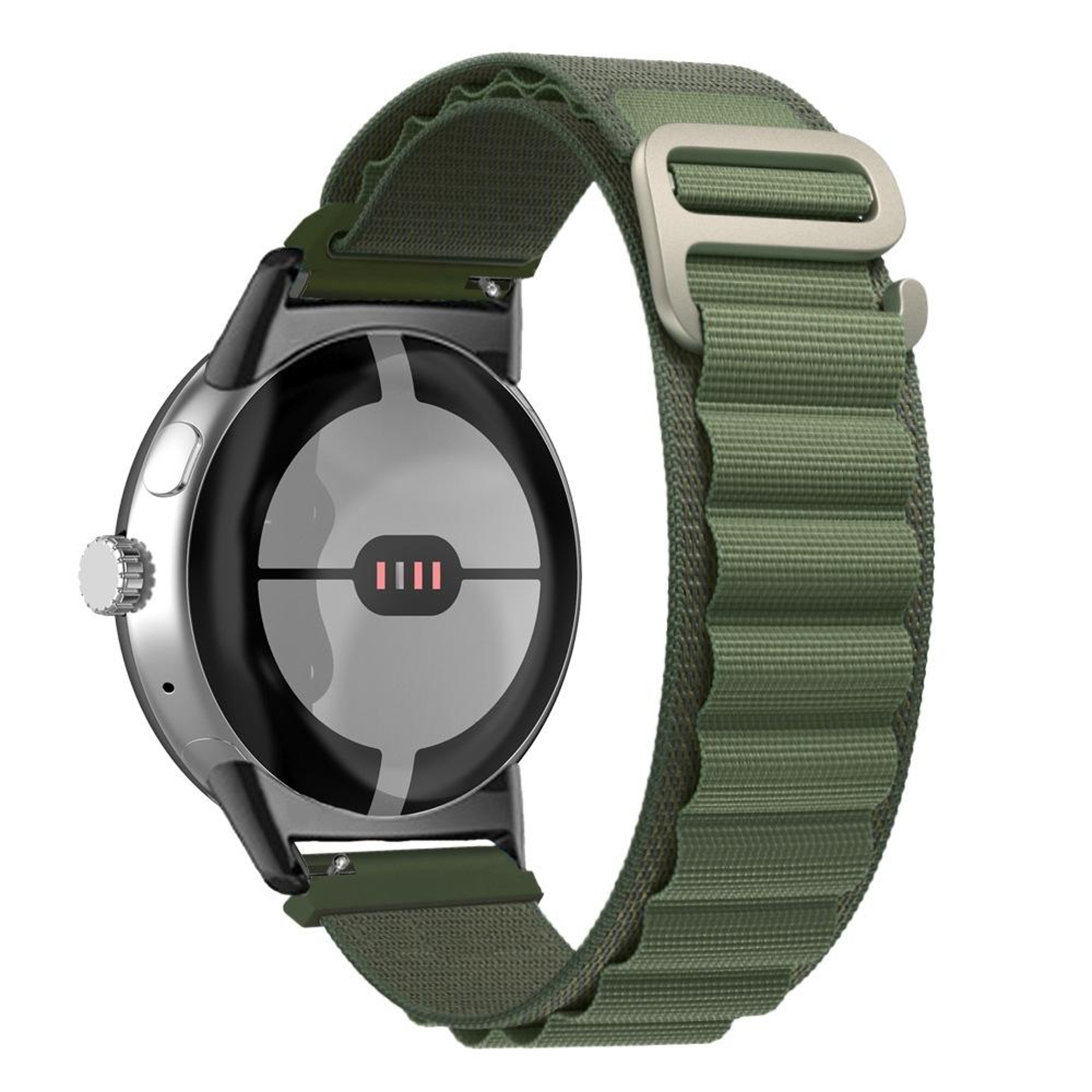 Google Pixel Watch Nylon Loop Band Breathable Adjustable Strap for Pixel Watch – view 7