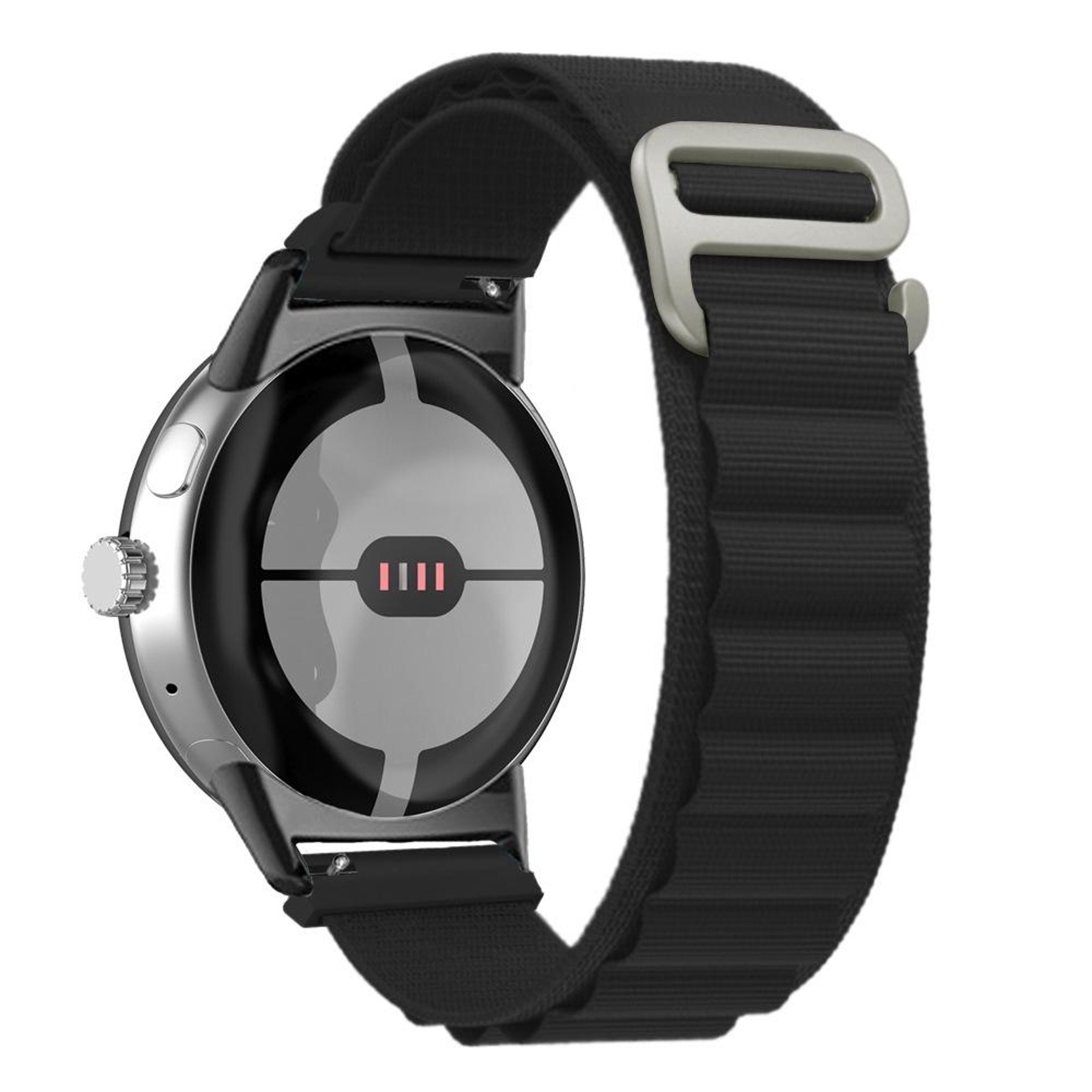 Google Pixel Watch Nylon Loop Band Breathable Adjustable Strap for Pixel Watch – view 6