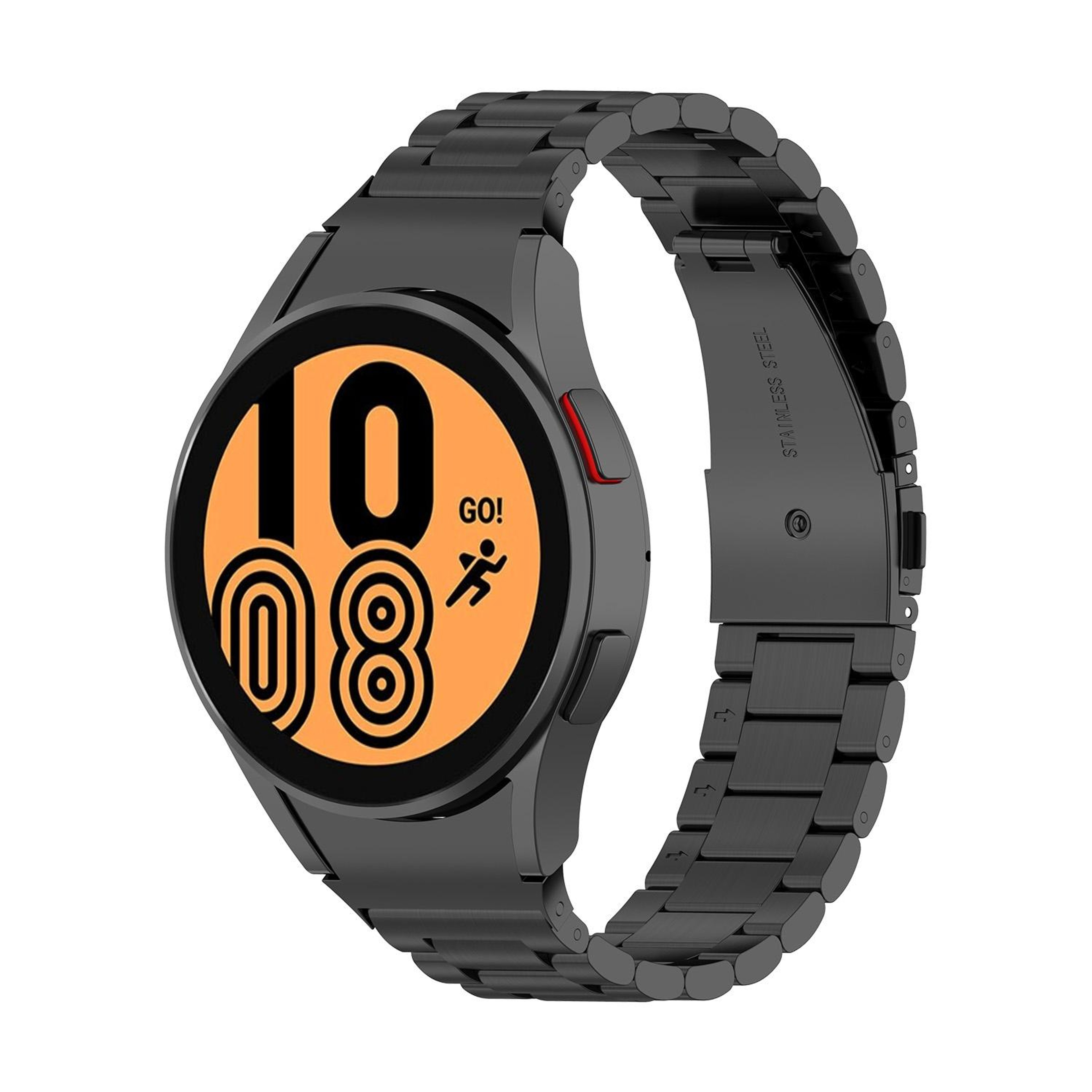 Samsung Galaxy Watch 5 Pro Stainless Steel Watch Band Premium Metal Replacement Strap 16